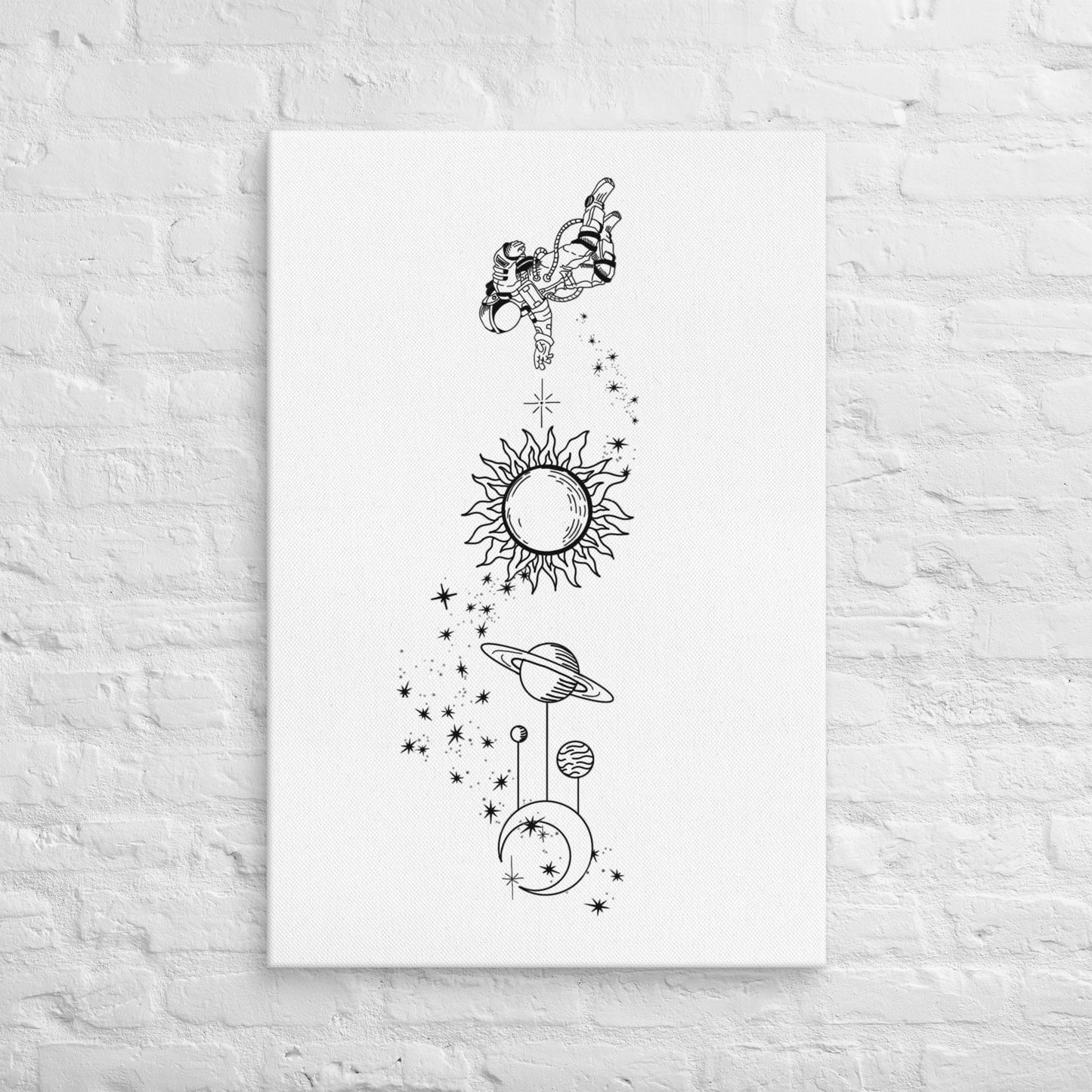 4|4 Floating - Canvas Print - Alexandra Fredericks