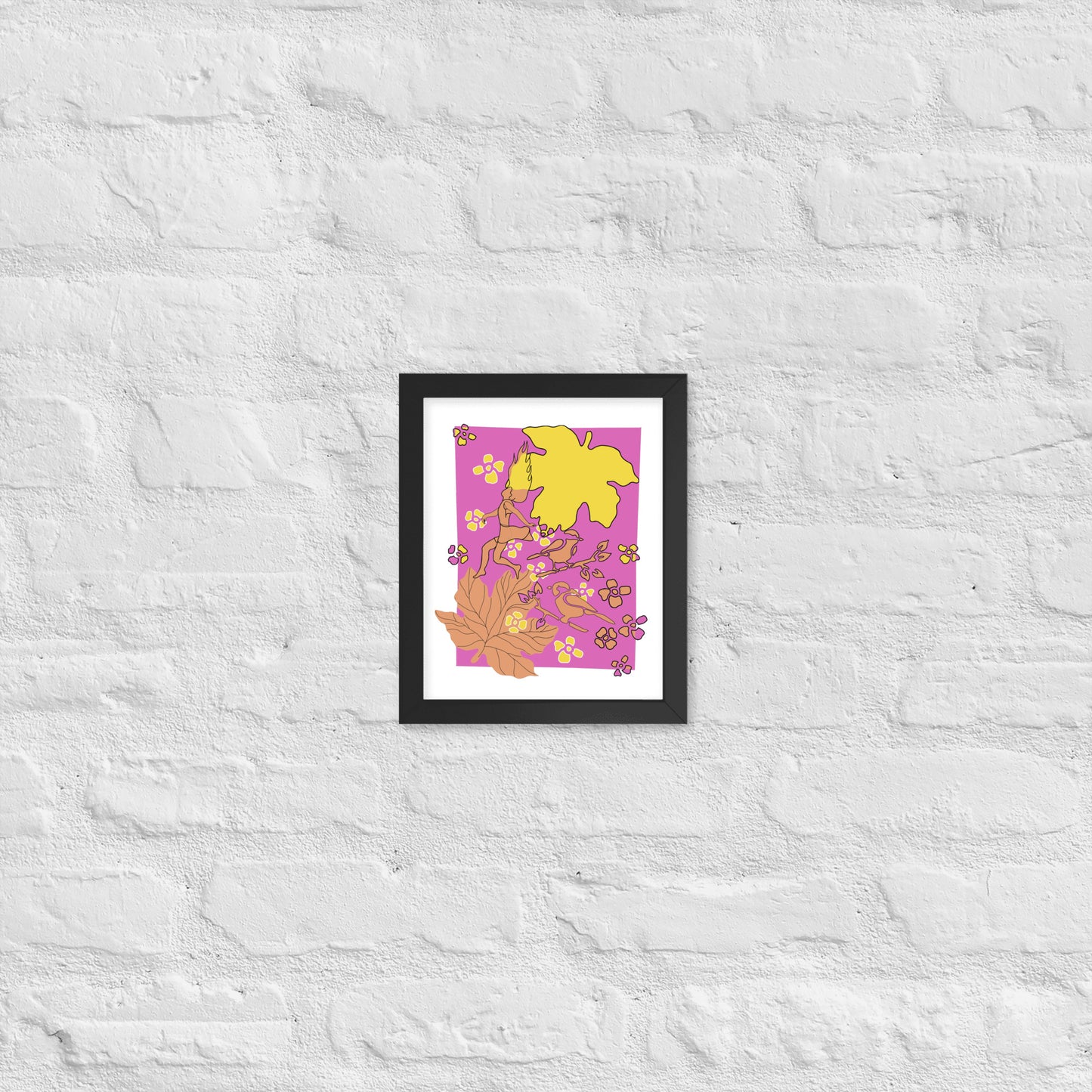 4|5 Forever Falling - Framed Matte Print - Alexandra Fredericks