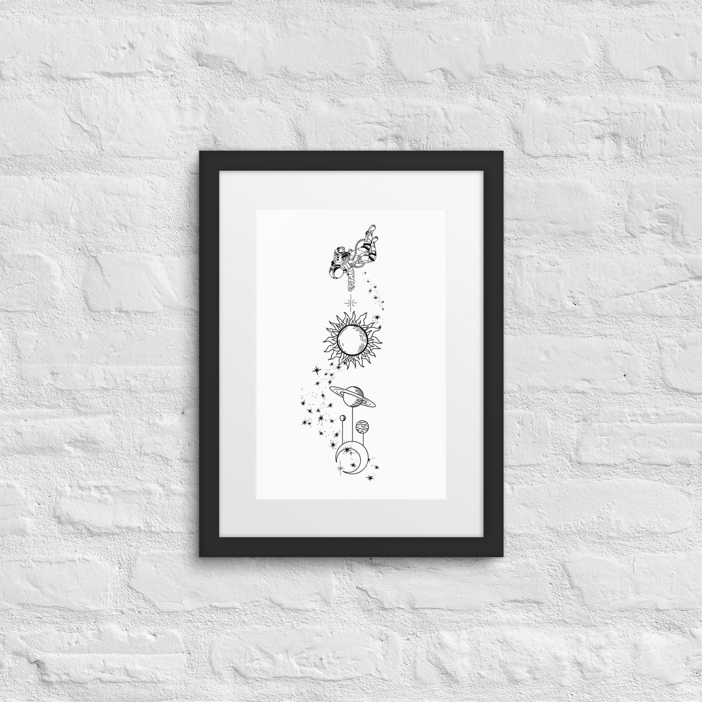 4|4 Floating - Gallery Framed Matte Print - Alexandra Fredericks