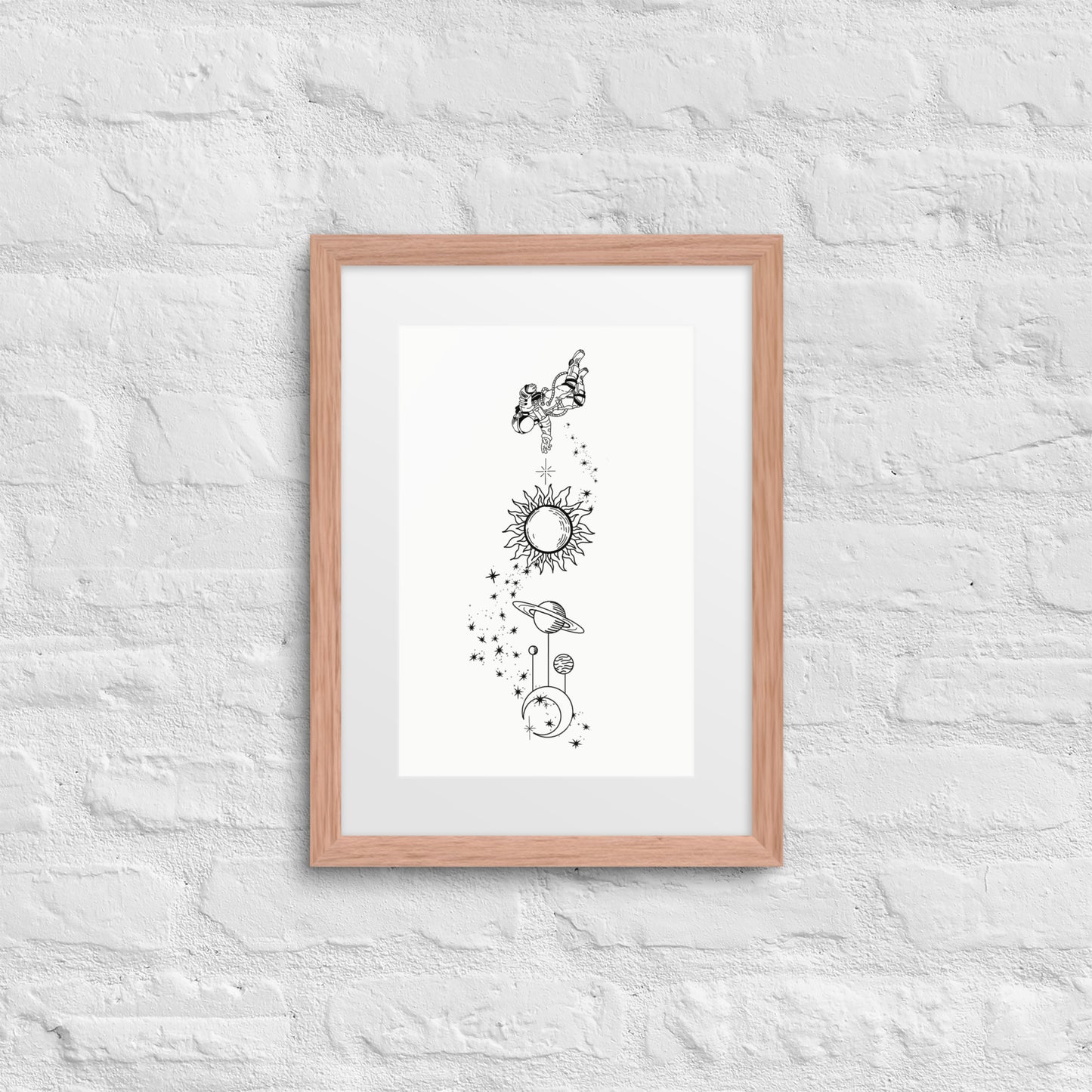 4|4 Floating - Gallery Framed Matte Print - Alexandra Fredericks