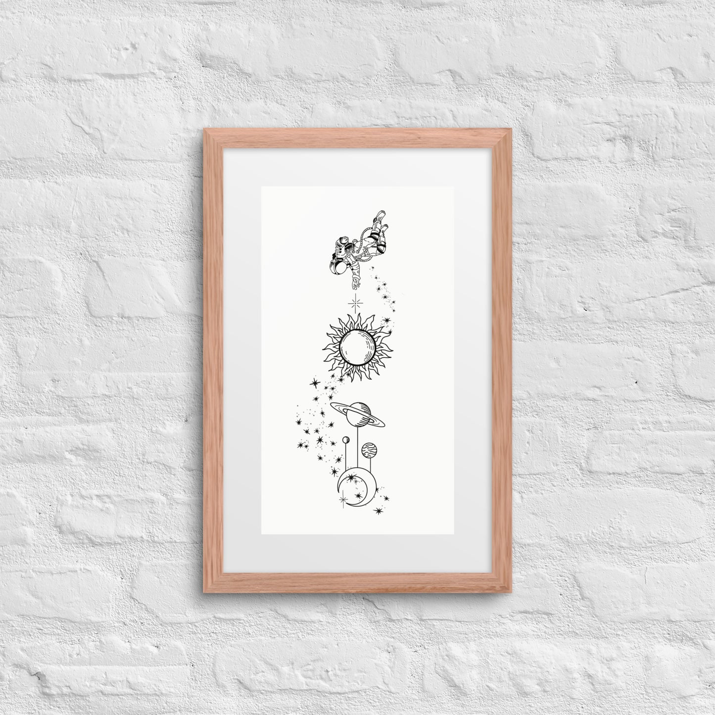 4|4 Floating - Gallery Framed Matte Print - Alexandra Fredericks