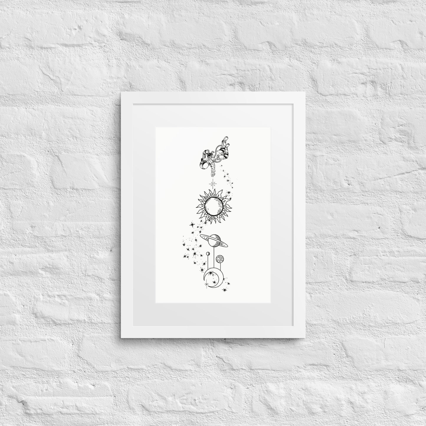 4|4 Floating - Gallery Framed Matte Print - Alexandra Fredericks
