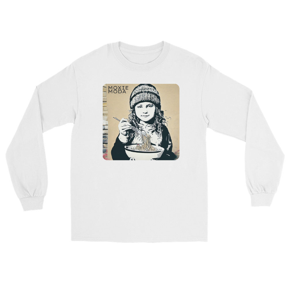 1|8 Enjoying Ramen - Long Sleeve - MOXIE MODA