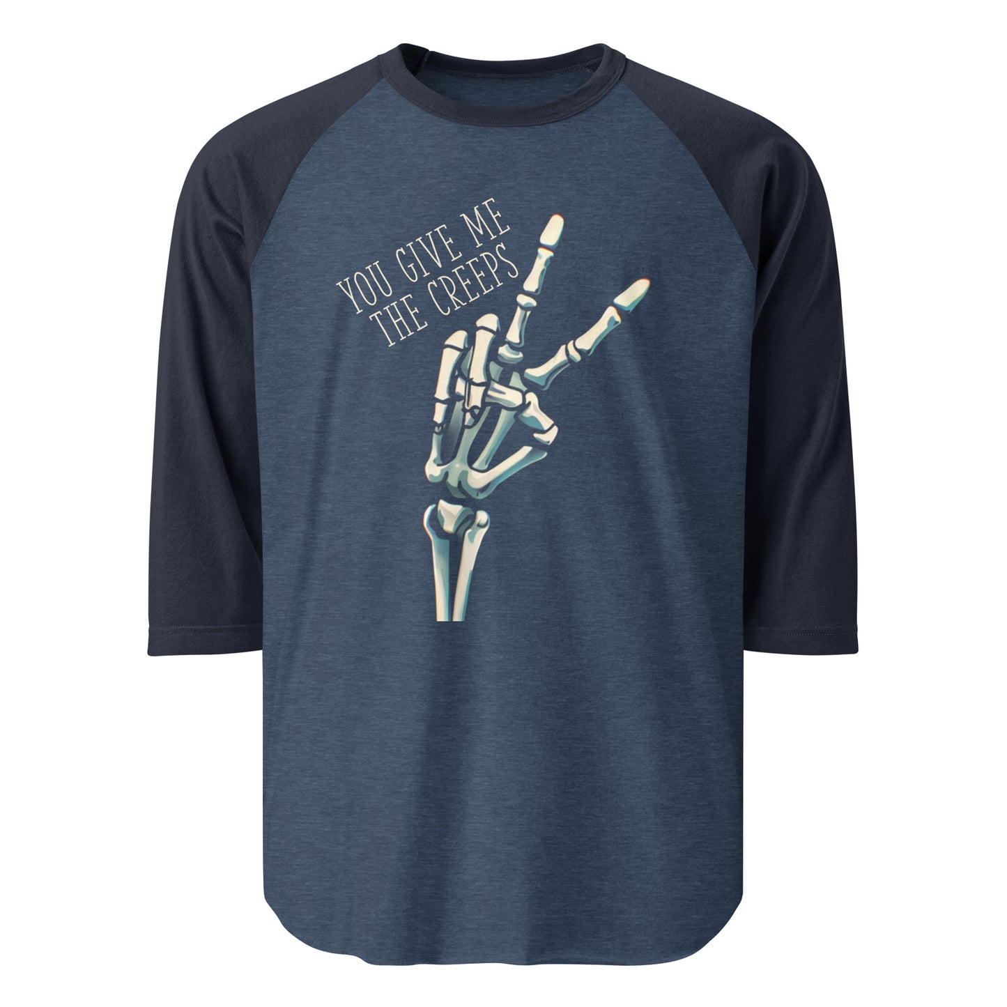 2|1 You Give Me the Creeps - 3/4 Sleeve Shirt - MOXIE MODA