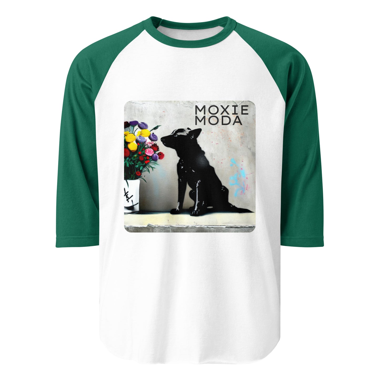 1|26 Mini the Moxie Dog - 3/4 Sleeve Shirt - MOXIE MODA