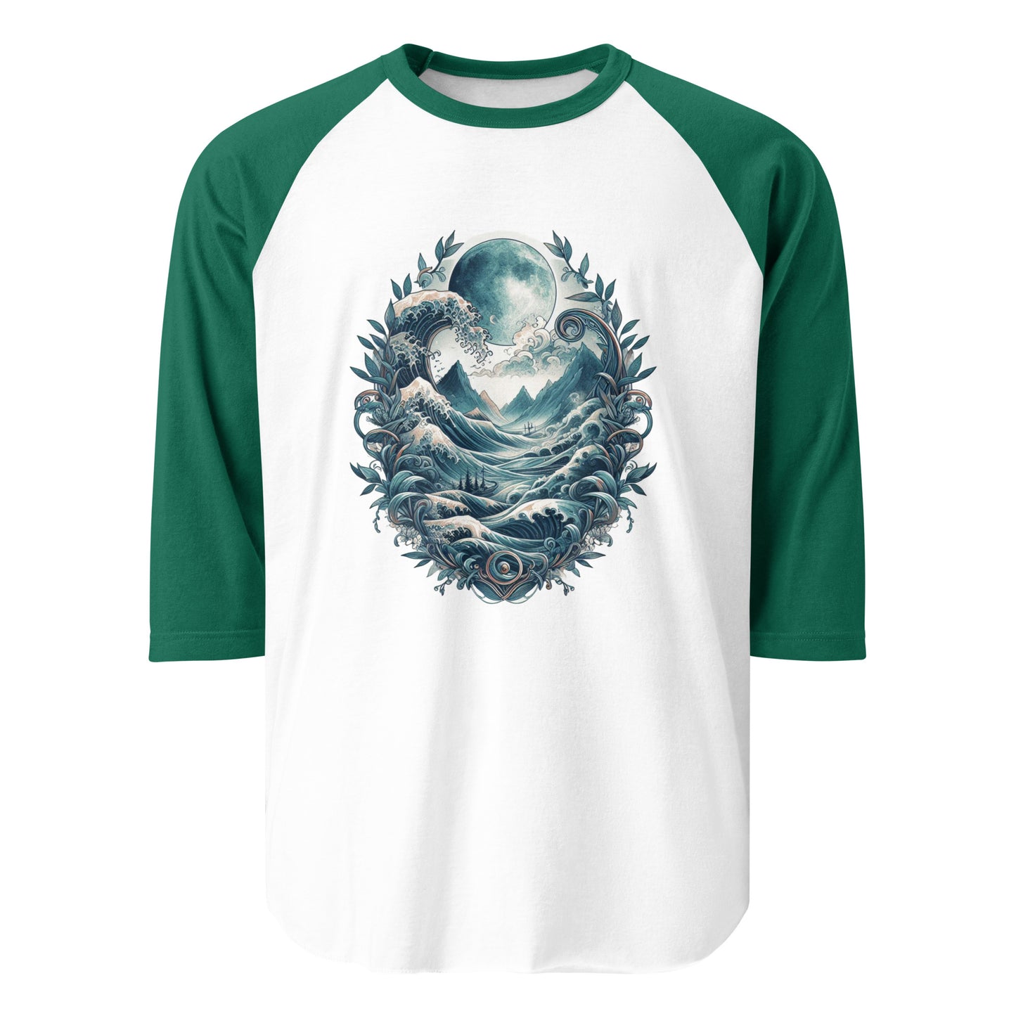 2|22 Moonlit Mirage - 3/4 Sleeve Shirt - ANNABEL CARSON