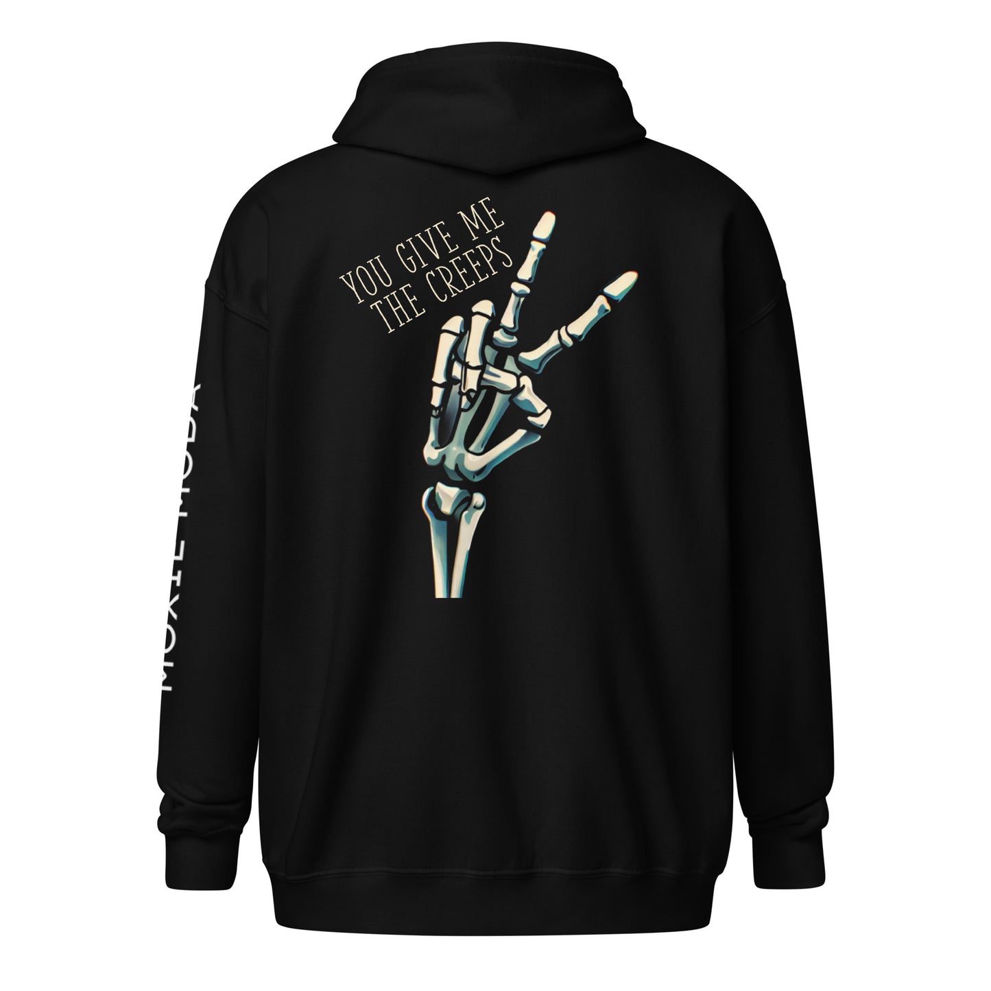 2|1 You Give Me the Creeps - Zip-Up Hoodies - MOXIE MODA