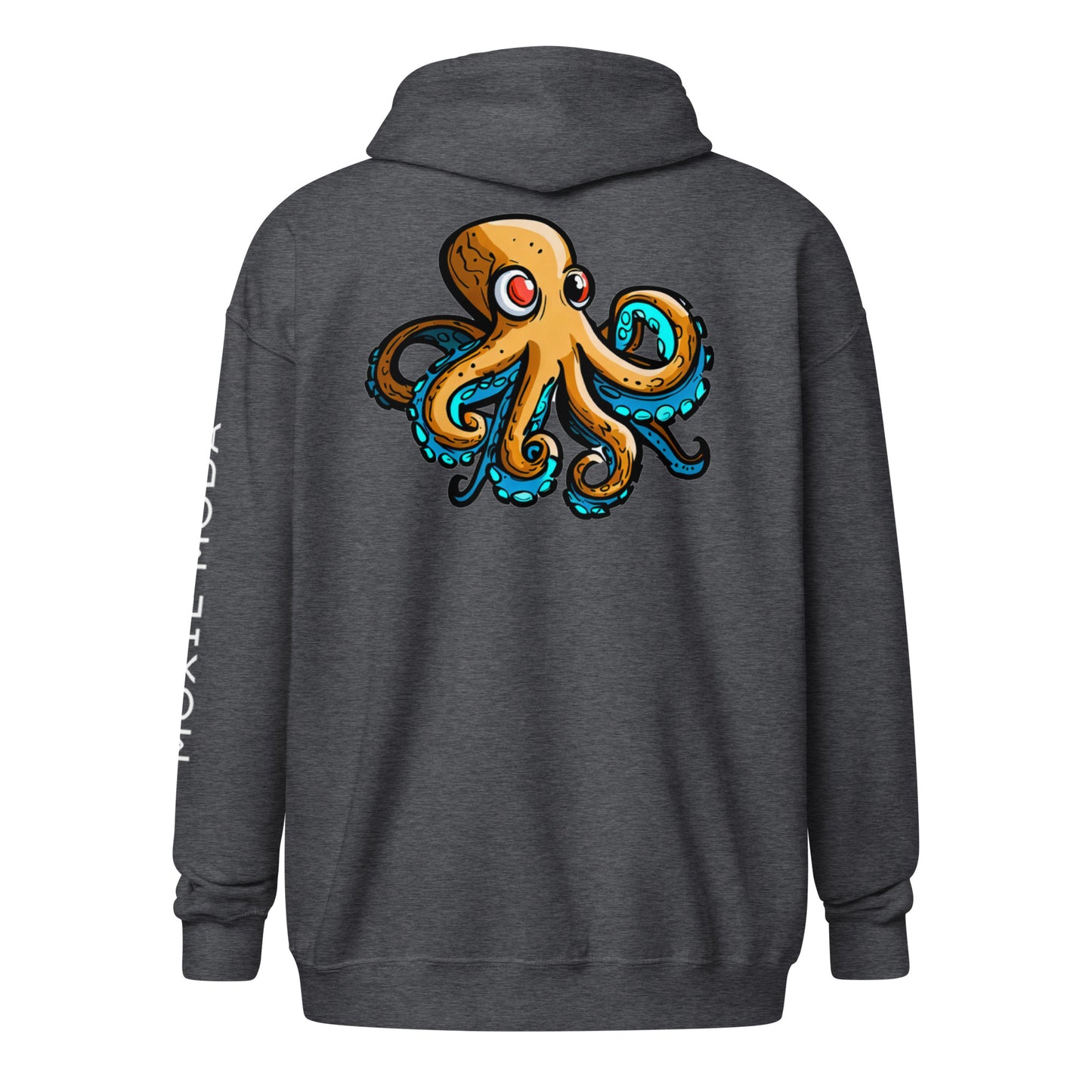 1|14 Moxie Octopus - Zip-Up Hoodie - MOXIE MODA