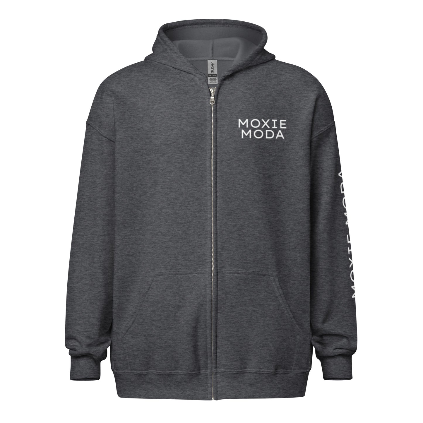 3|11 Over It - Zip-Up Hoodie - BRIAN GRAY