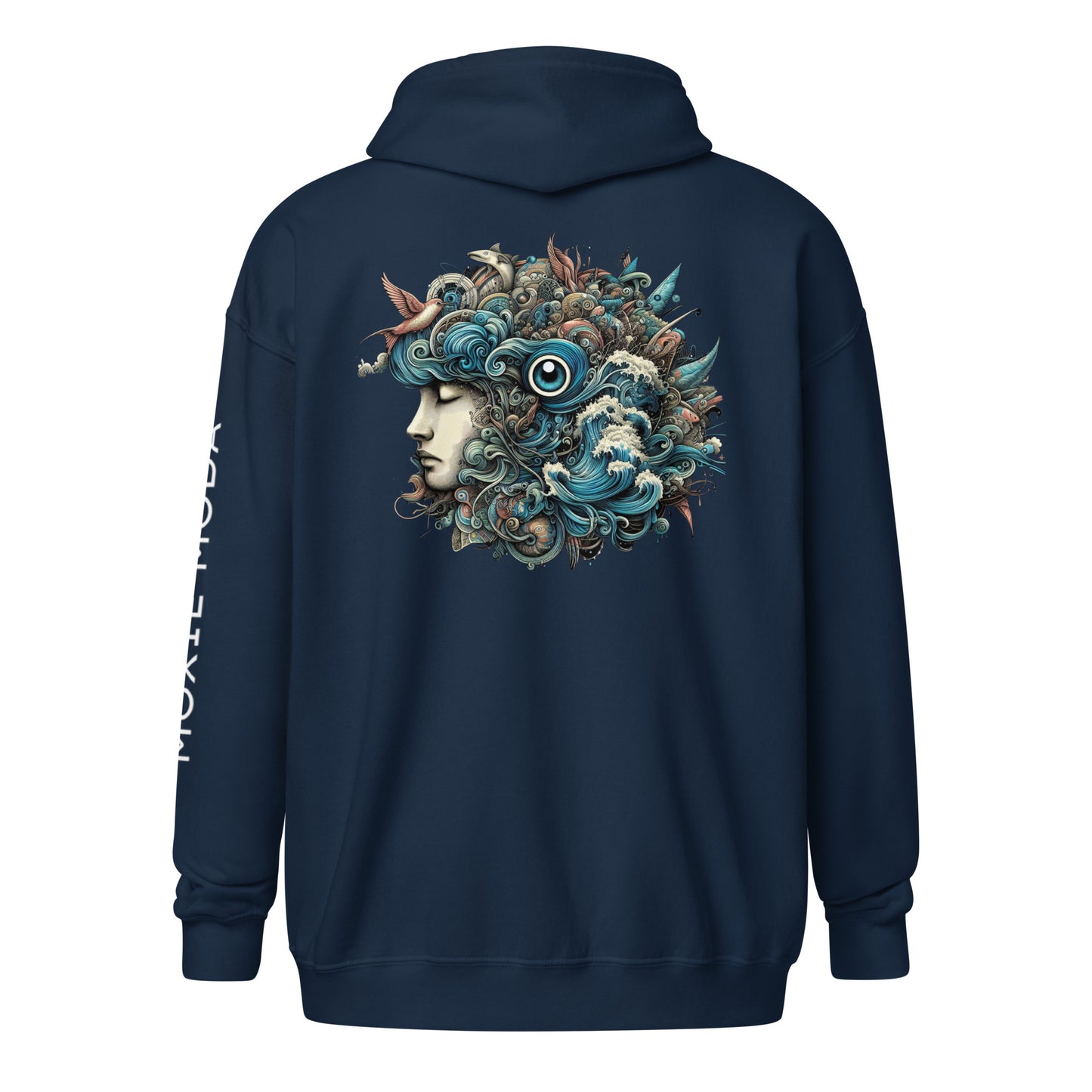 2|24 Mother Nature - Zip-Up Hoodie - ANNABEL CARSON