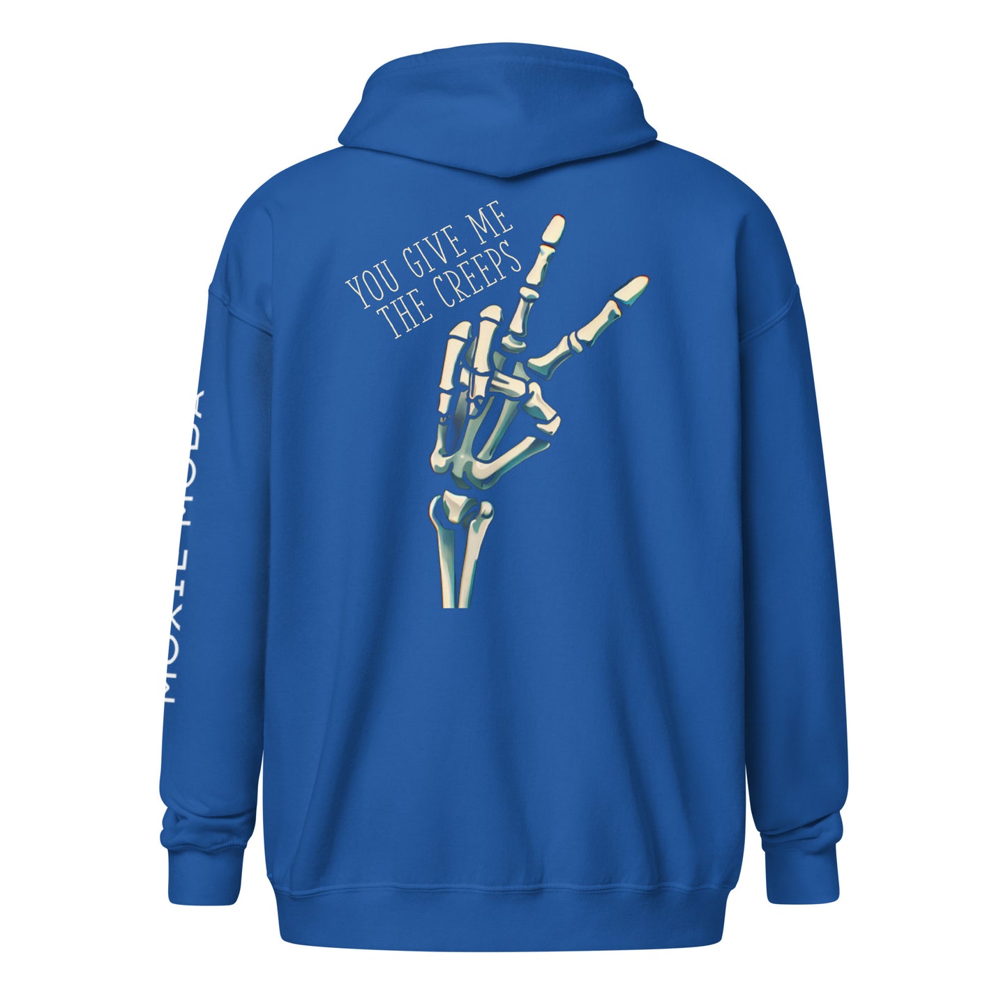 2|1 You Give Me the Creeps - Zip-Up Hoodies - MOXIE MODA