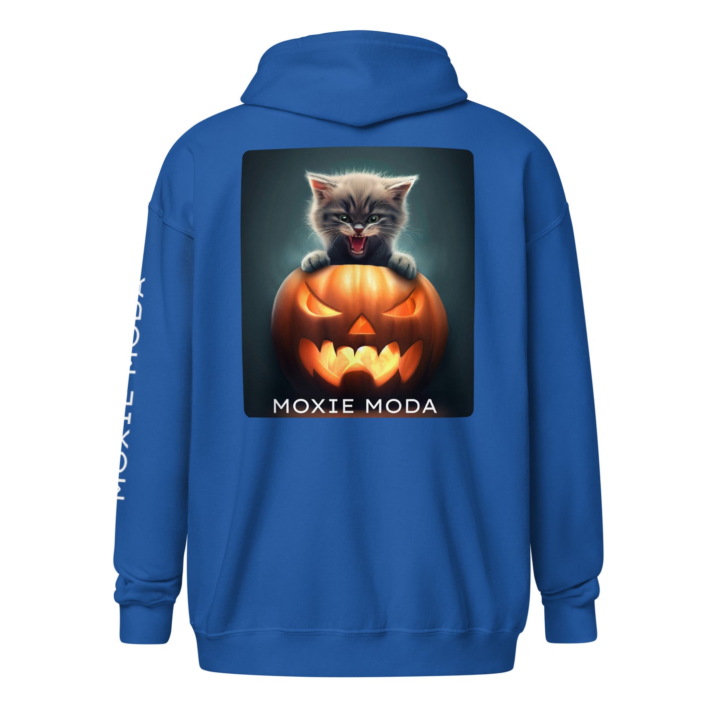 2|3 Halloween Kitten - Zip-Up Hoodie - MOXIE MODA