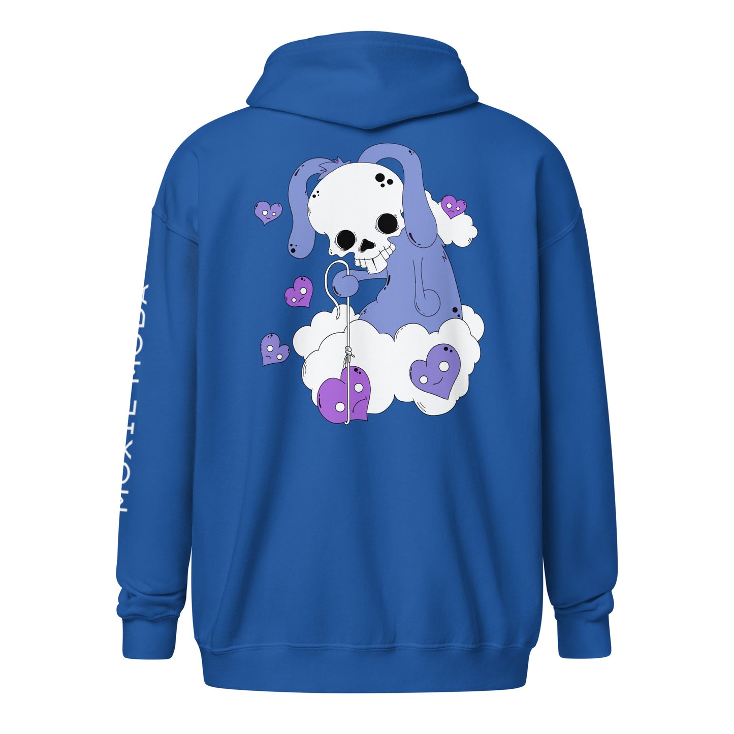 3|10 Open Hearts - Zip-Up Hoodie - BRIAN GRAY