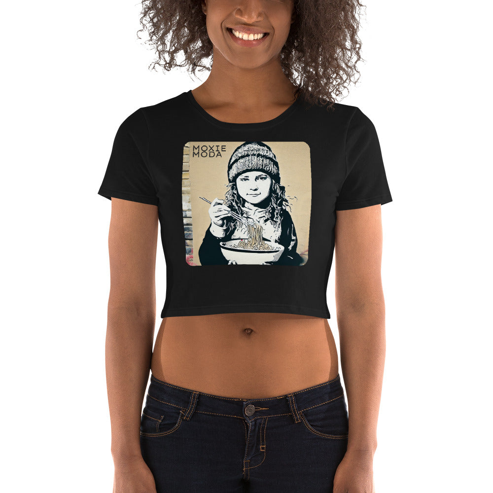 1|8 Enjoying Ramen - Crop Top - MOXIE MODA