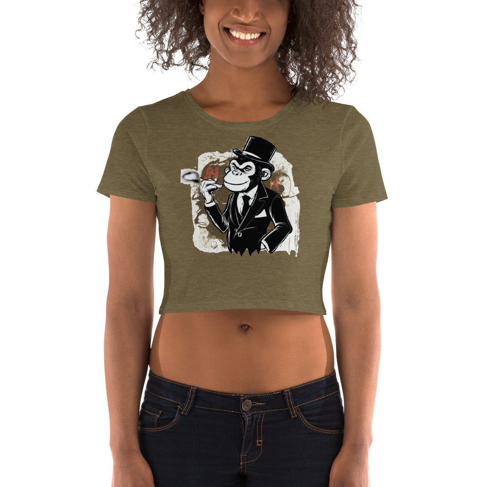 1|12 Stylish Chimp - Crop Top - MOXIE MODA