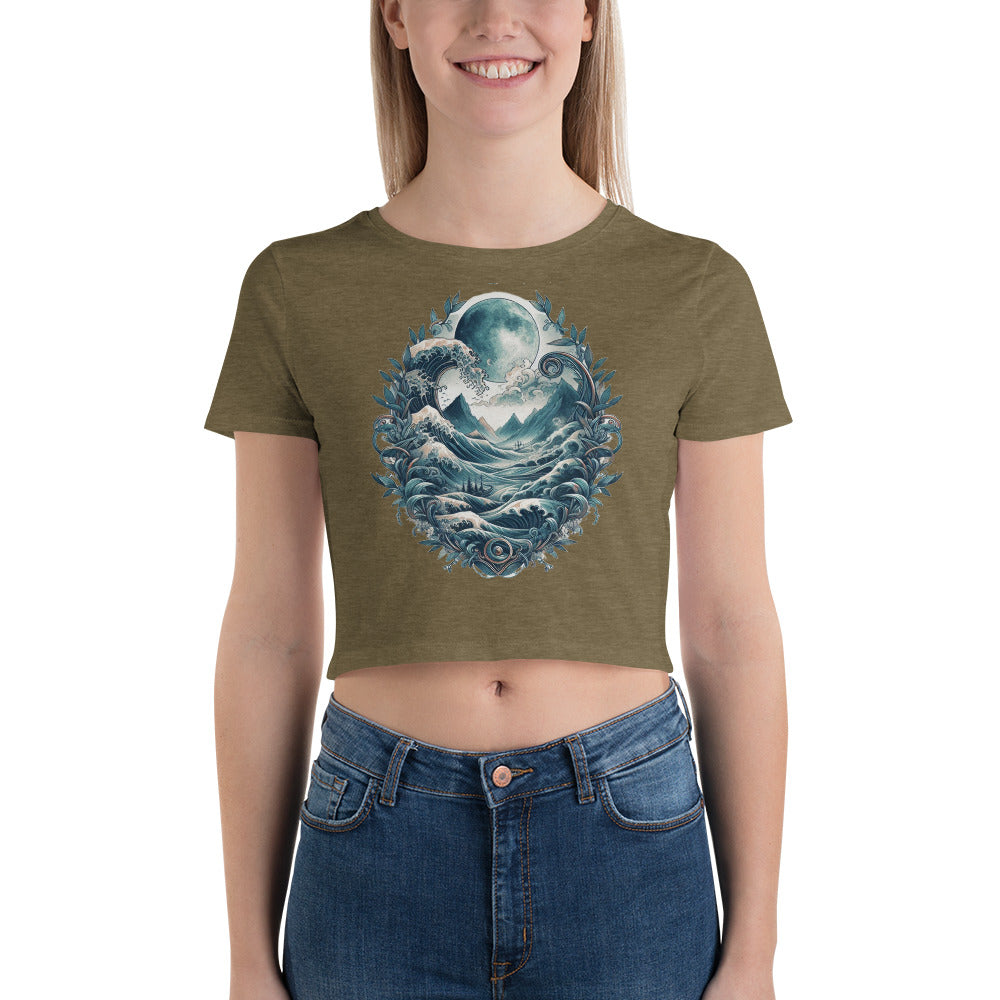 2|22 Moonlit Mirage - Crop Top - ANNABEL CARSON