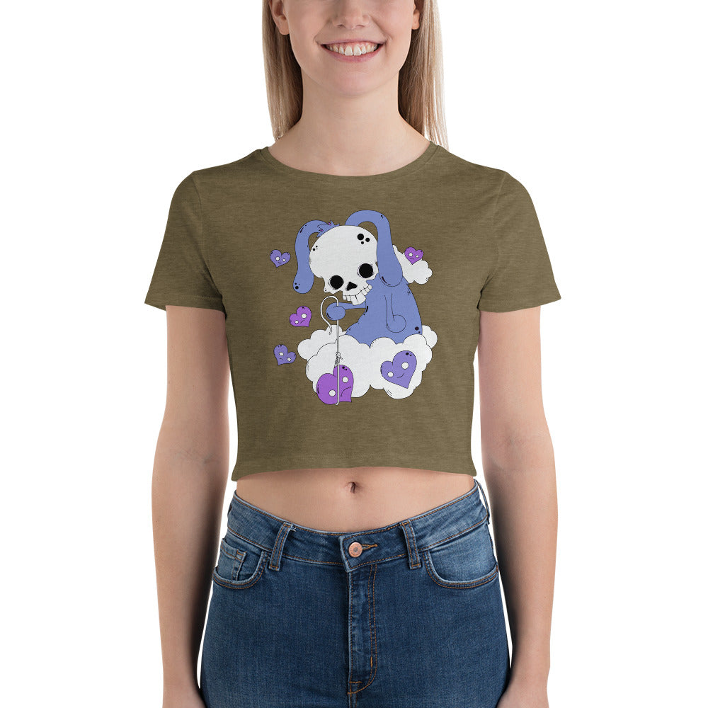3|10 Open Hearts - Crop Top - BRIAN GRAY