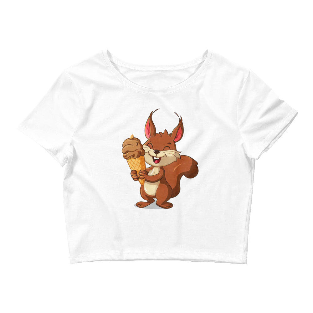 1|5 The Other Happy Squirrel - Crop Top - MOXIE MODA