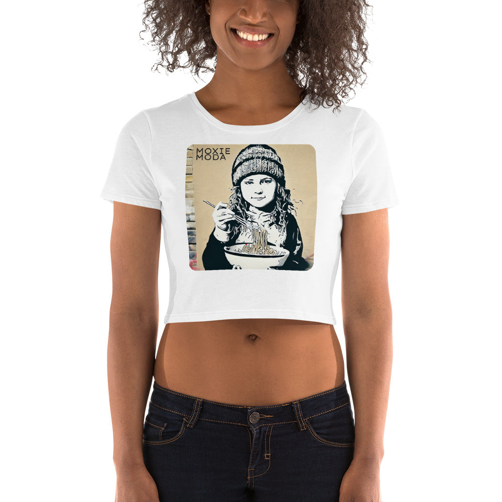 1|8 Enjoying Ramen - Crop Top - MOXIE MODA