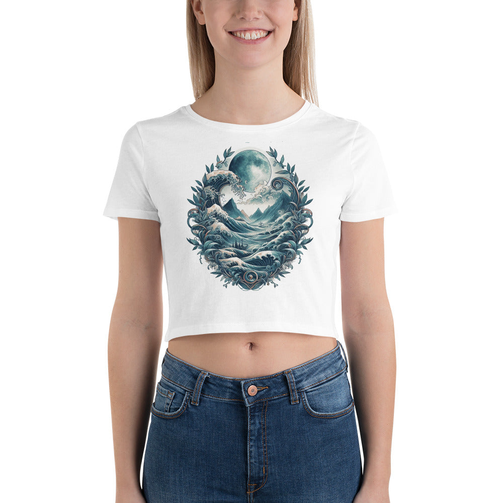 2|22 Moonlit Mirage - Crop Top - ANNABEL CARSON