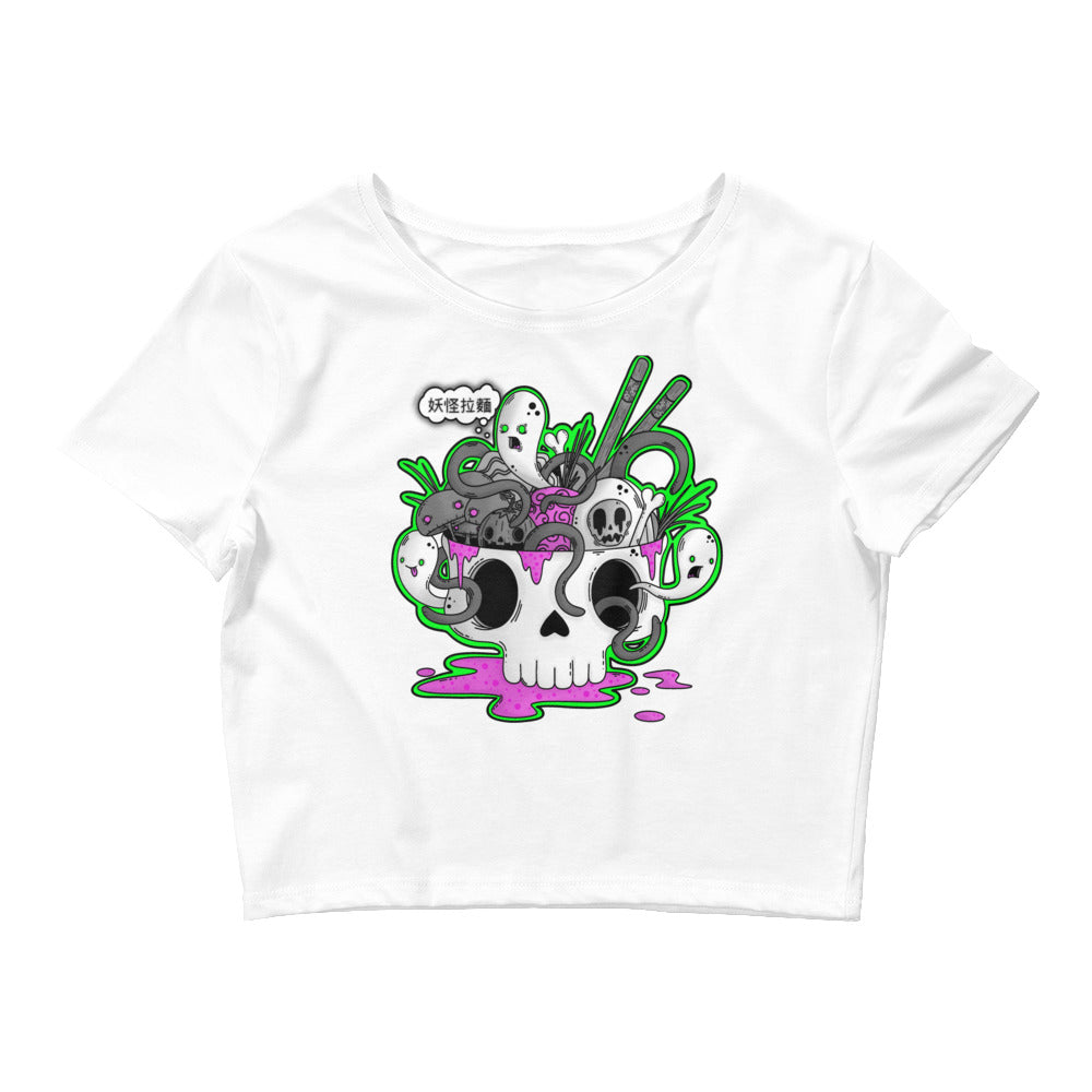 3|8 Monster Ramen - Crop Top - BRIAN GRAY