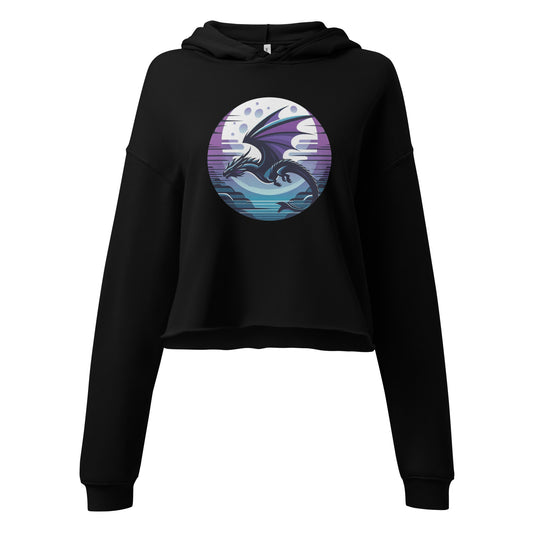 2|12 Flying Night - Cropped Hoodie - MOXIE MODA