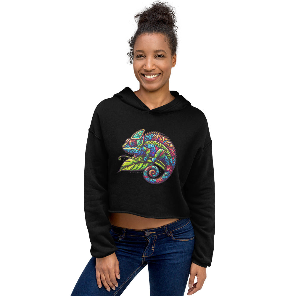 2|13 Moxie Chameleon - Cropped Hoodie - MOXIE MODA