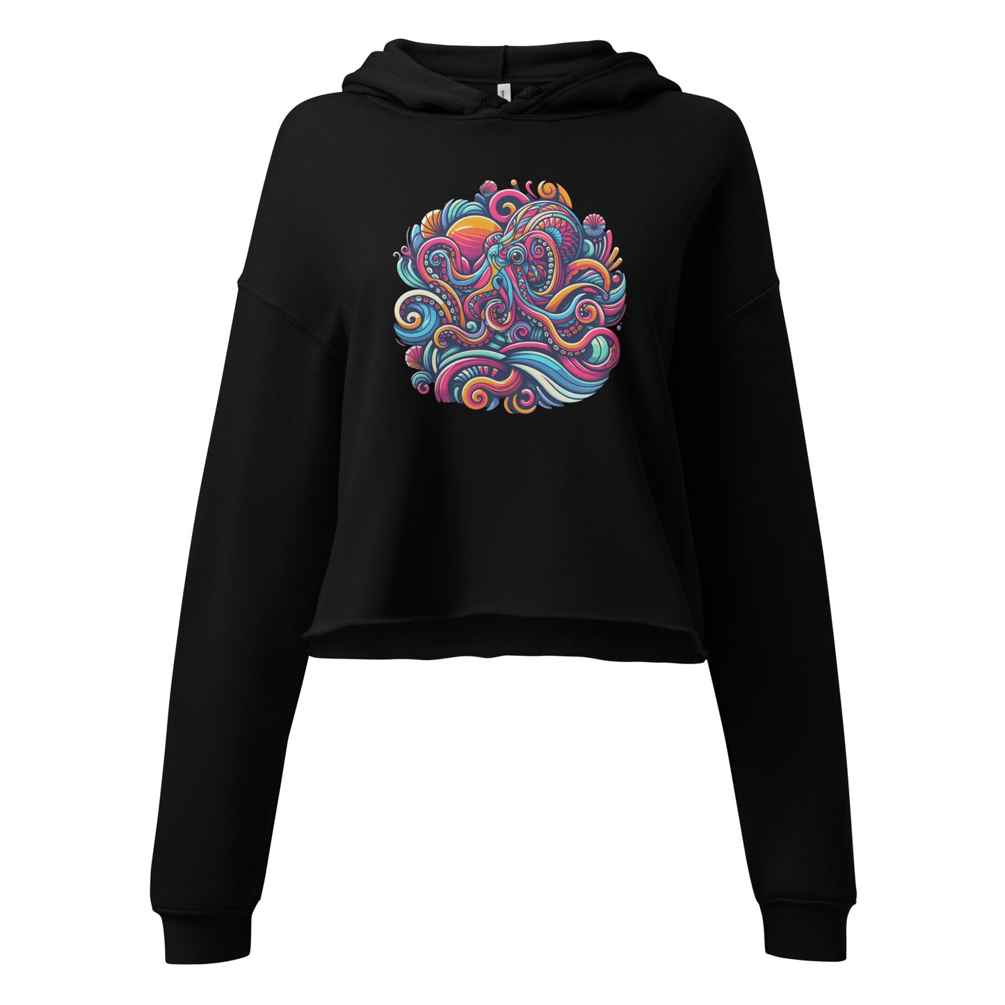 2|14 Under the Sea - Cropped Hoodie - MOXIE MODA