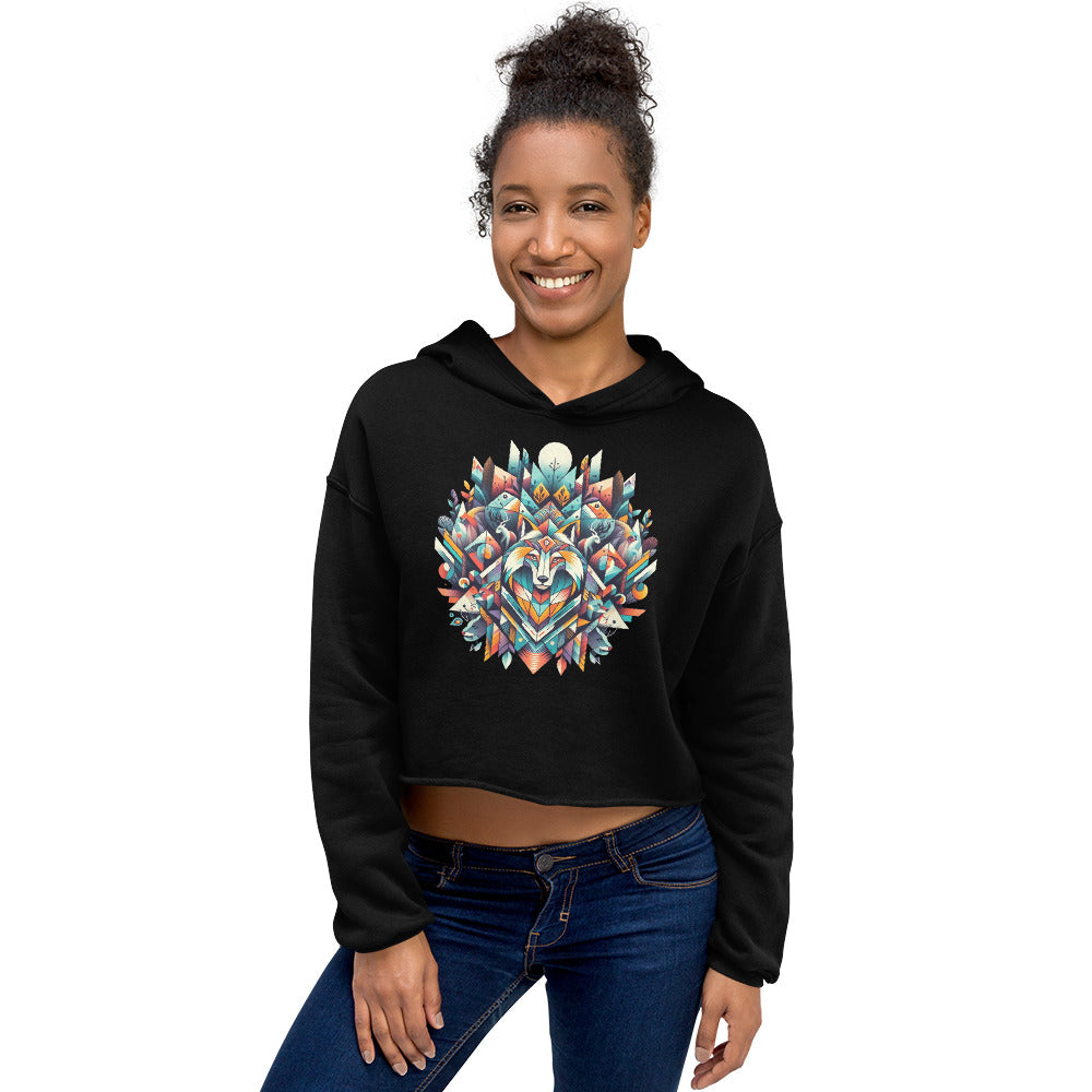 2|19 Spirits of the Woods - Cropped Hoodie - MOXIE MODA