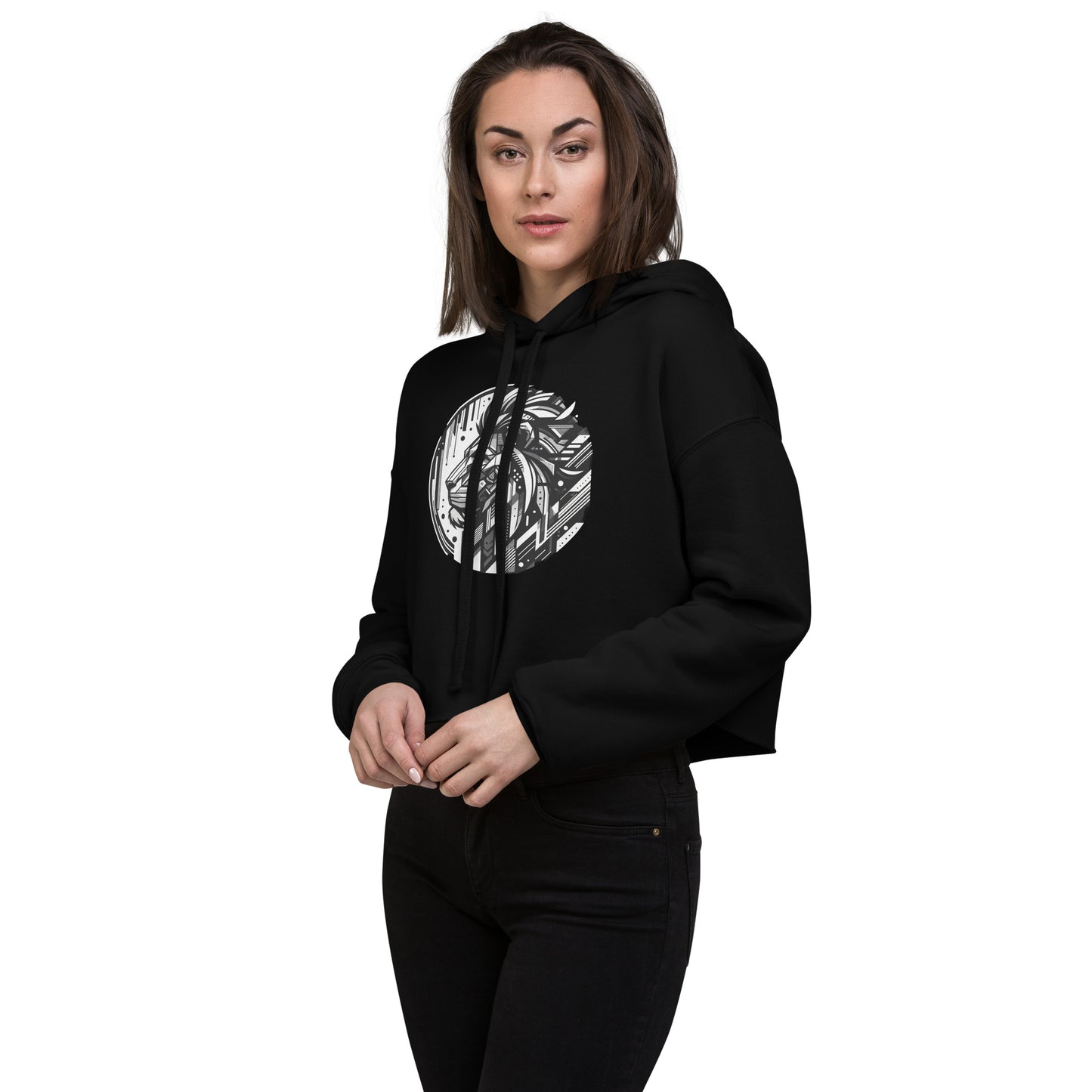 2|8 Sigil of the Pride - Cropped Hoodie - MOXIE MODA