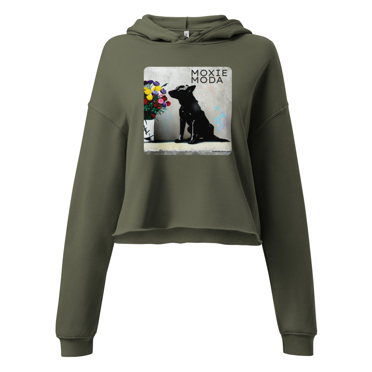 1|26 Mini the Moxie Dog - Cropped Hoodie - MOXIE MODA