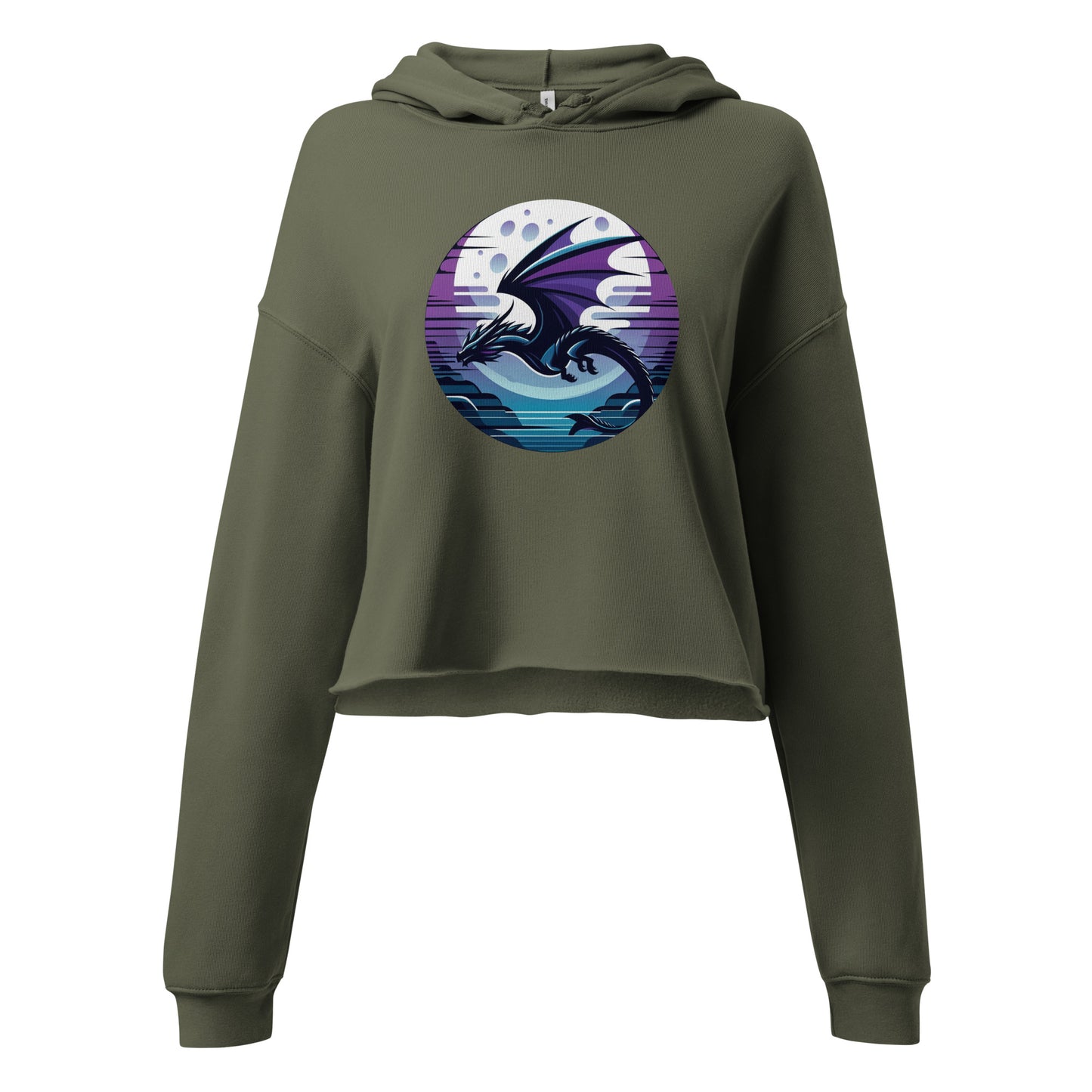 2|12 Flying Night - Cropped Hoodie - MOXIE MODA
