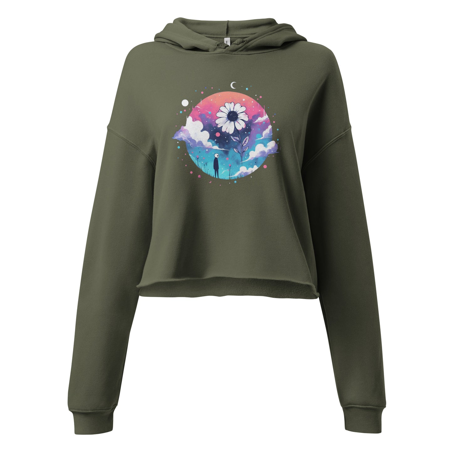 2|29 Standing in the Garden - Cropped Hoodie - ANNABEL CARSON
