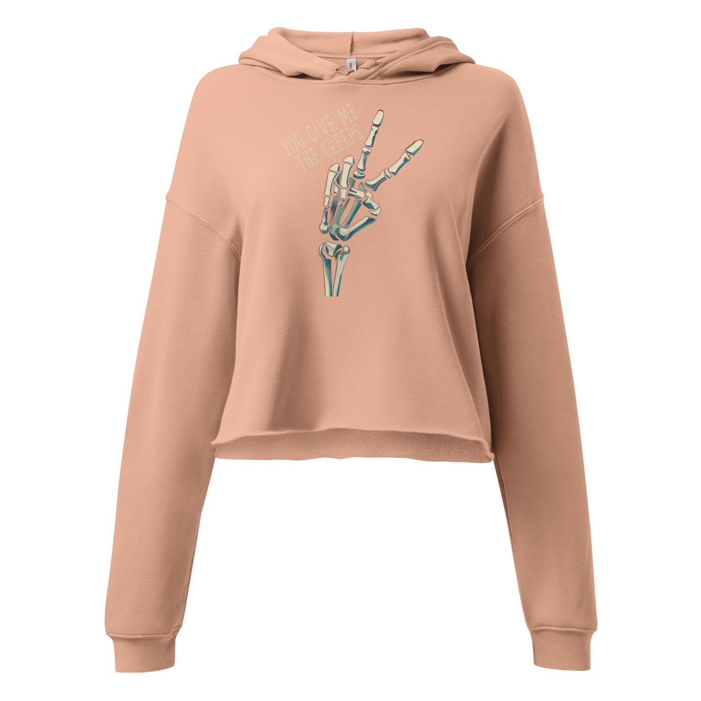 2|1 You Give Me the Creeps - Cropped Hoodie - MOXIE MODA