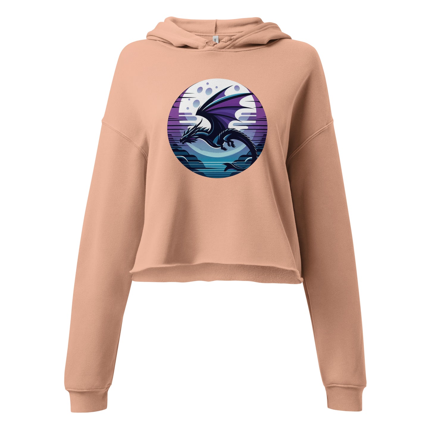 2|12 Flying Night - Cropped Hoodie - MOXIE MODA