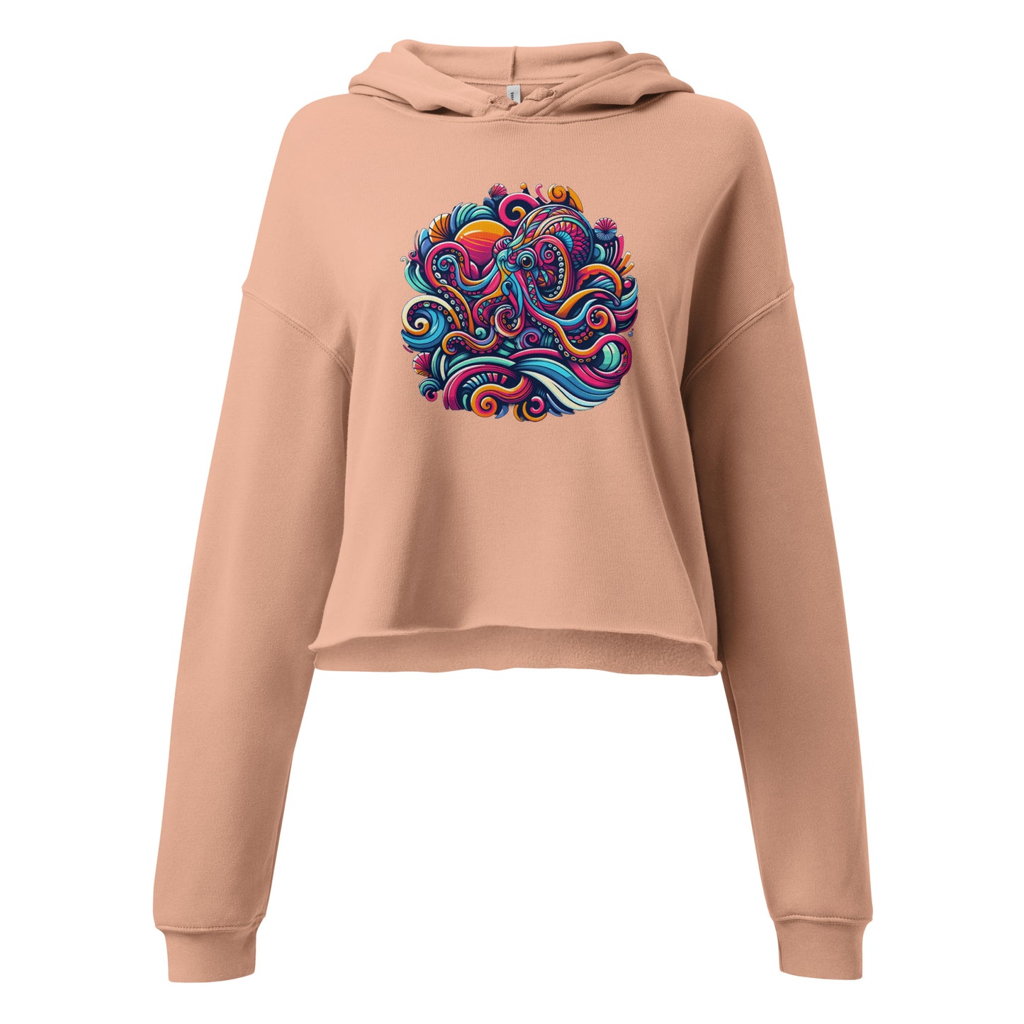 2|14 Under the Sea - Cropped Hoodie - MOXIE MODA