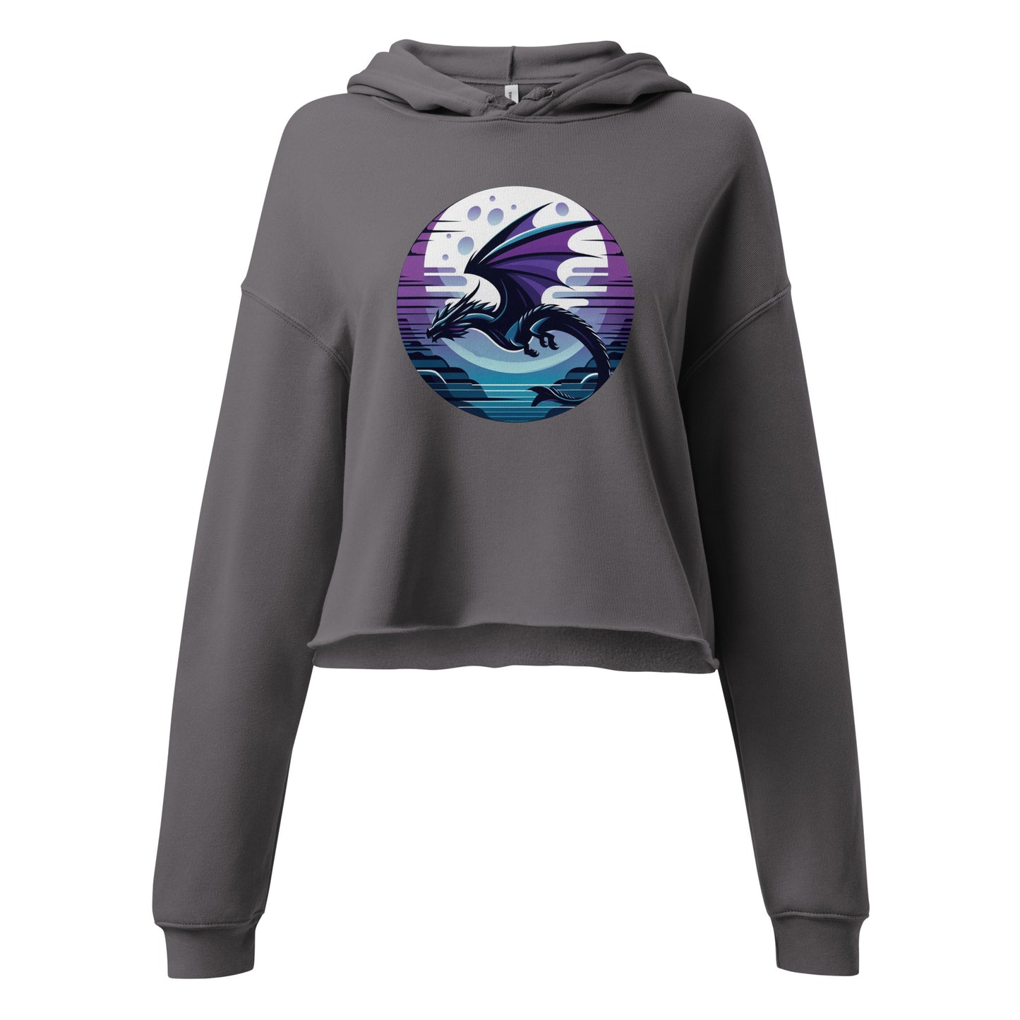 2|12 Flying Night - Cropped Hoodie - MOXIE MODA