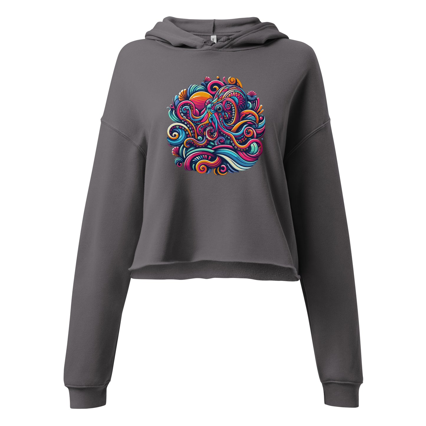 2|14 Under the Sea - Cropped Hoodie - MOXIE MODA