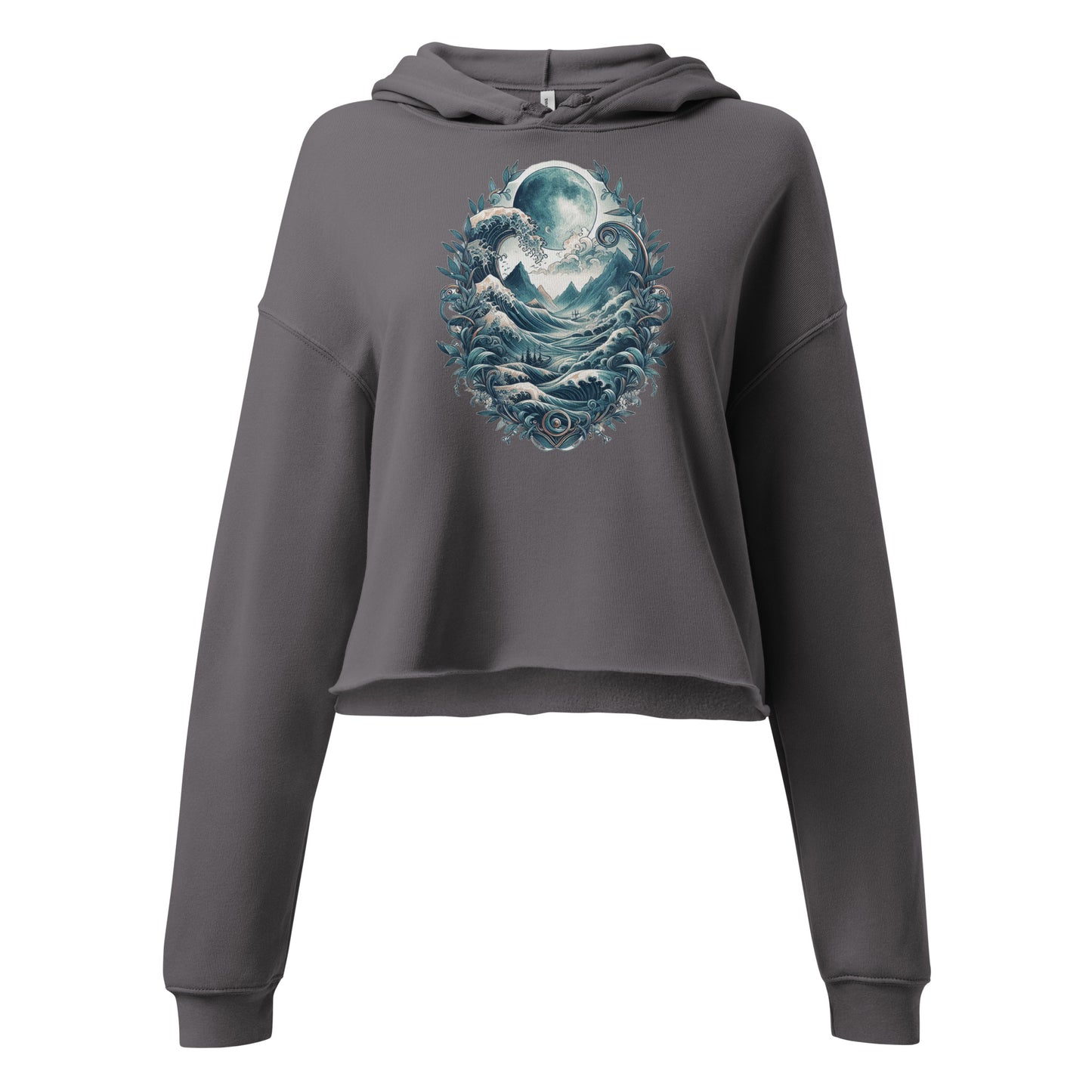 2|22 Moonlit Mirage - Cropped Hoodie - ANNABEL CARSON