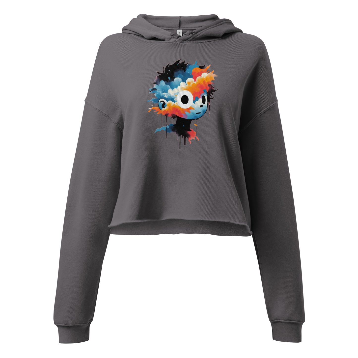 2|28 Open Your Mind - Cropped Hoodie - MOXIE MODA