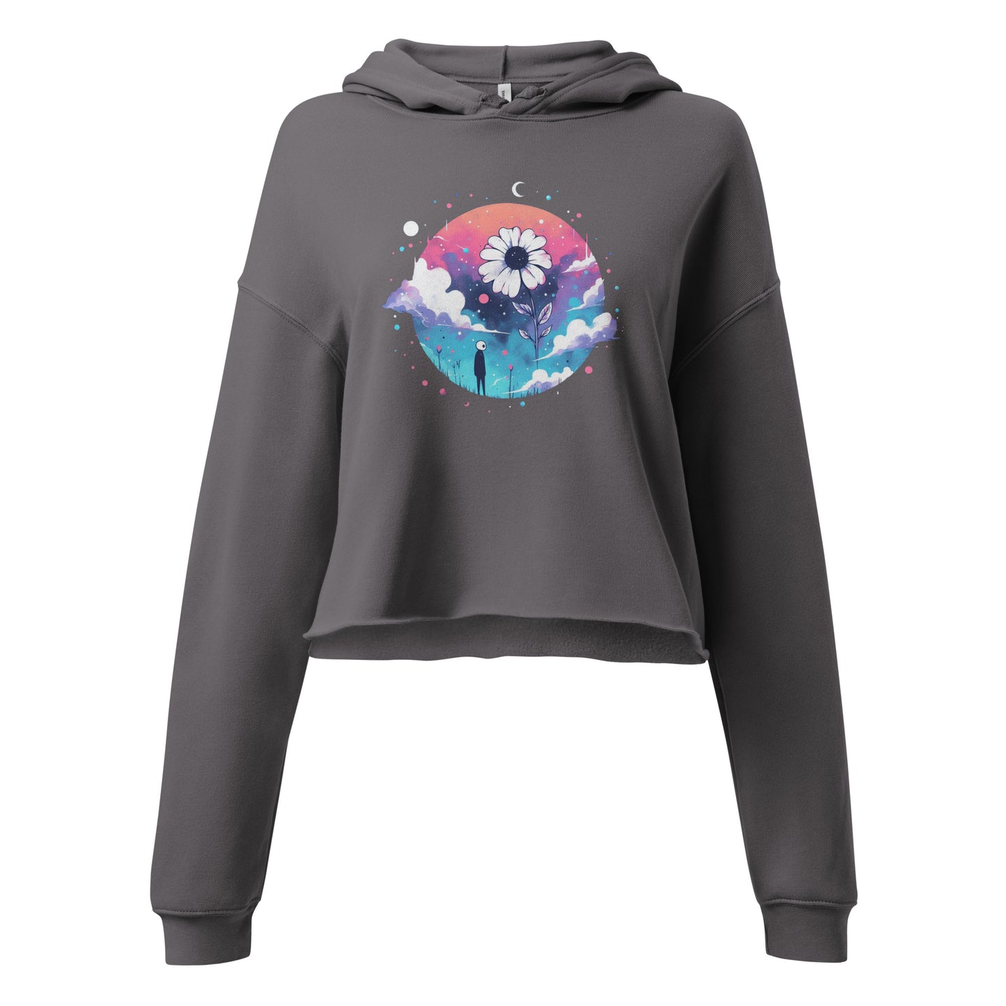 2|29 Standing in the Garden - Cropped Hoodie - ANNABEL CARSON