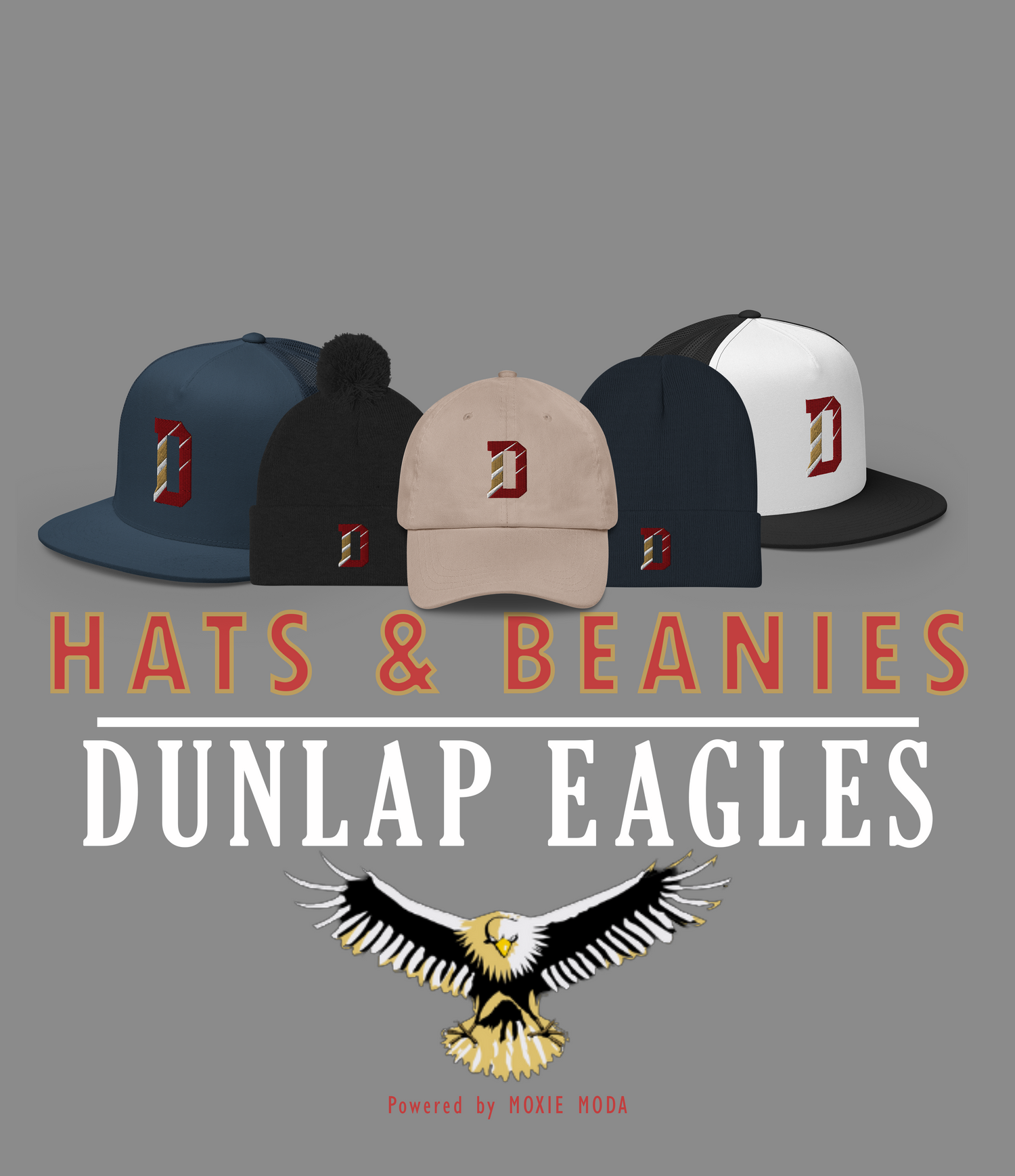Hats & Beanies - Dunlap Eagles