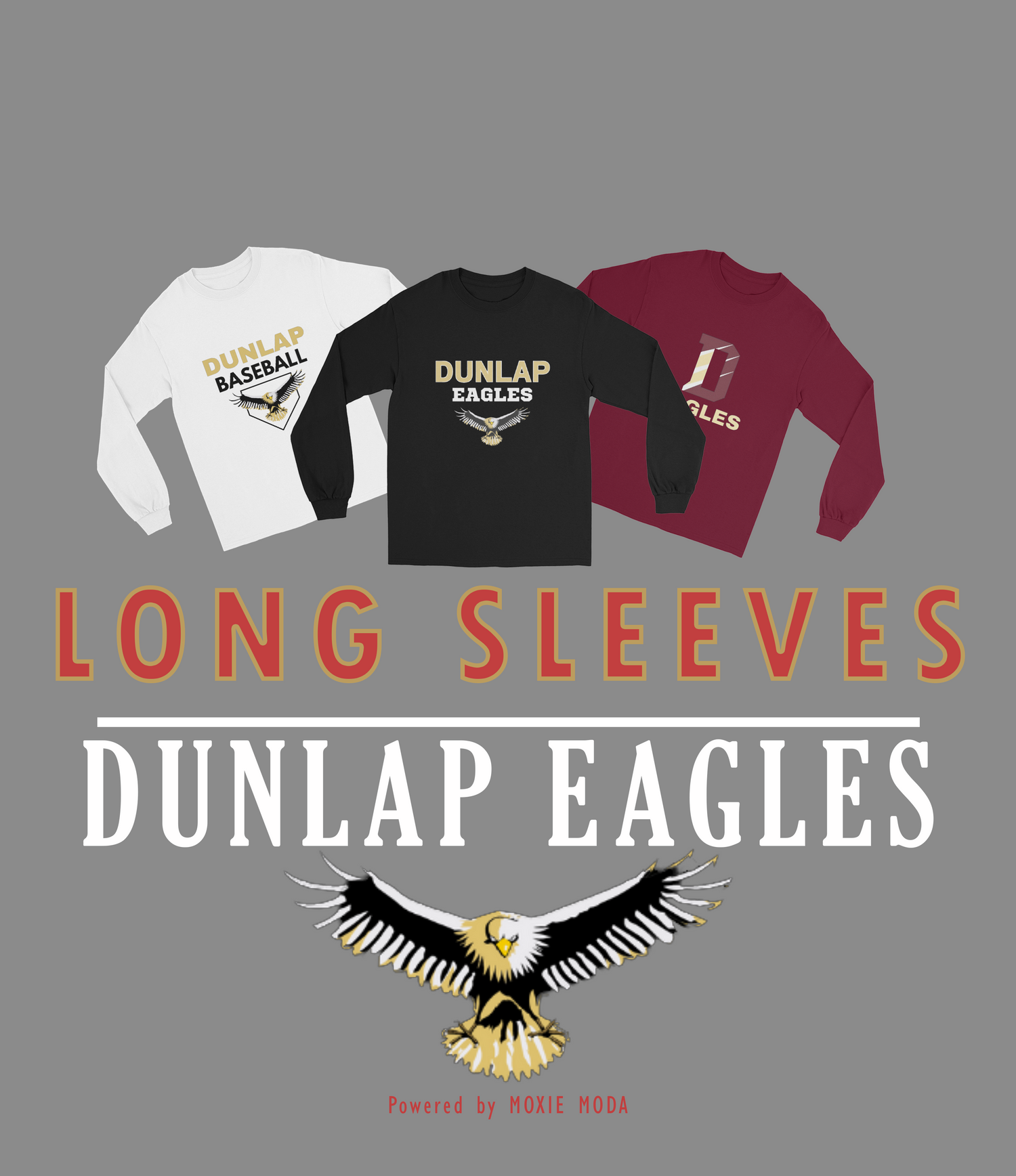 Long Sleeves - Dunlap Eagles