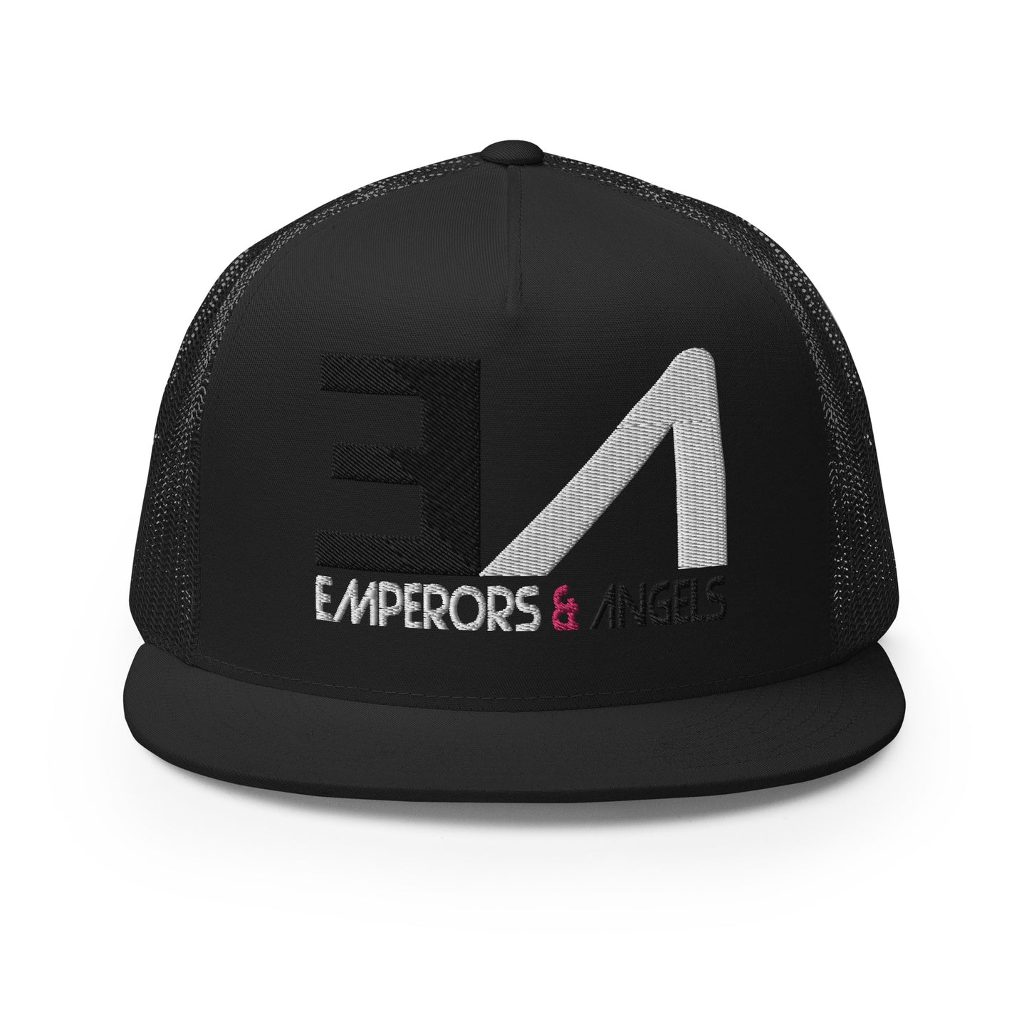 Emperors & Angels - Flat Brim Trucker Hat - #2