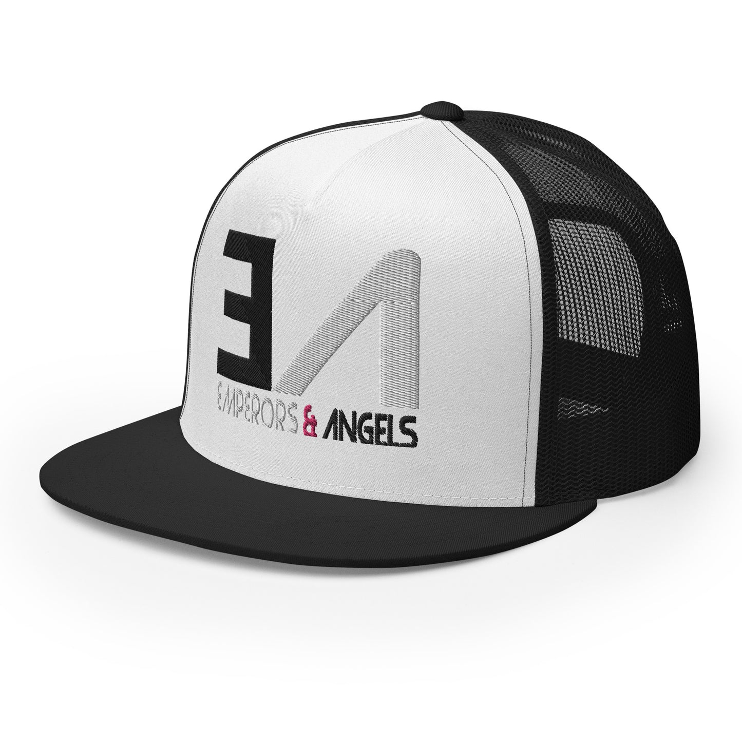 Emperors & Angels - Flat Brim Trucker Hat - #2