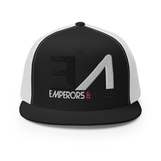 Emperors & Angels - Flat Brim Trucker Hat - #2