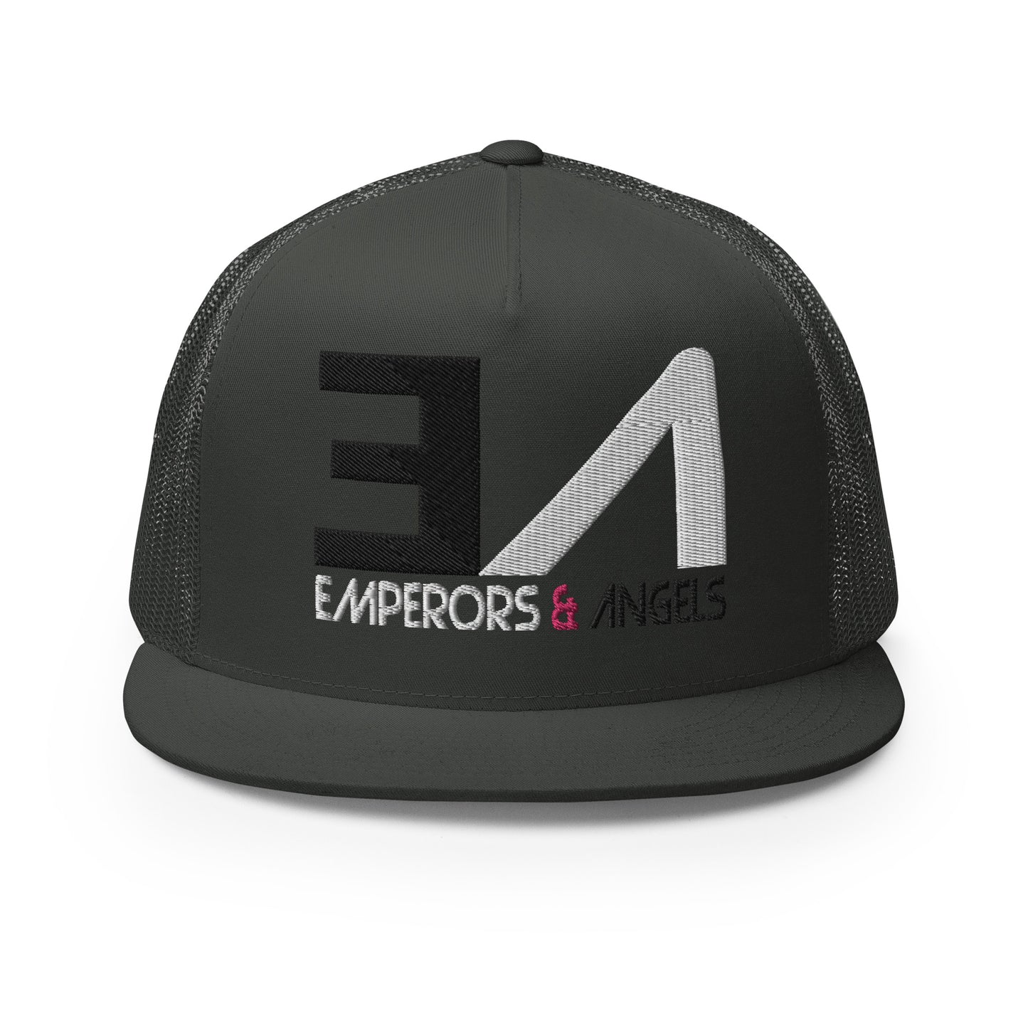 Emperors & Angels - Flat Brim Trucker Hat - #2