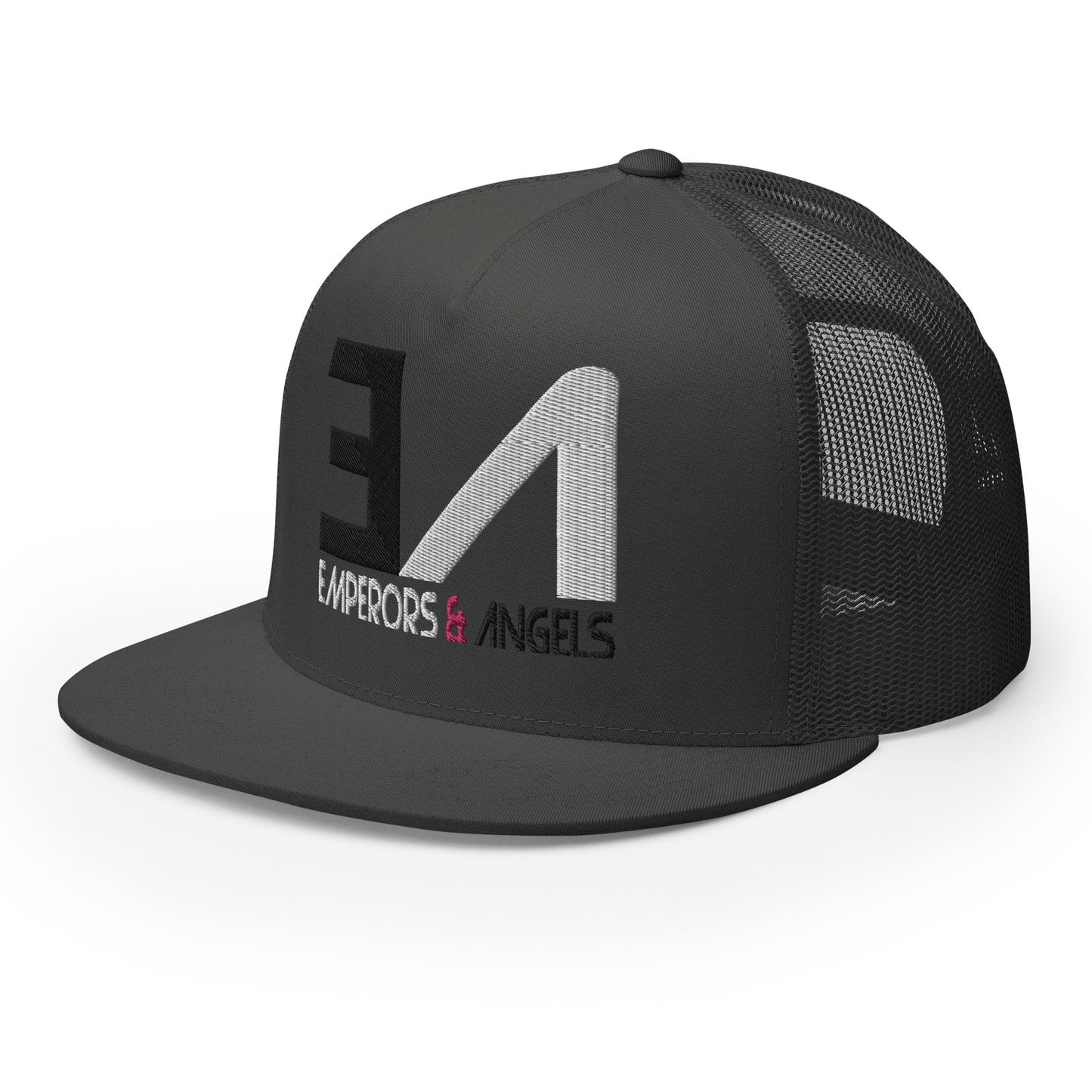 Emperors & Angels - Flat Brim Trucker Hat - #2