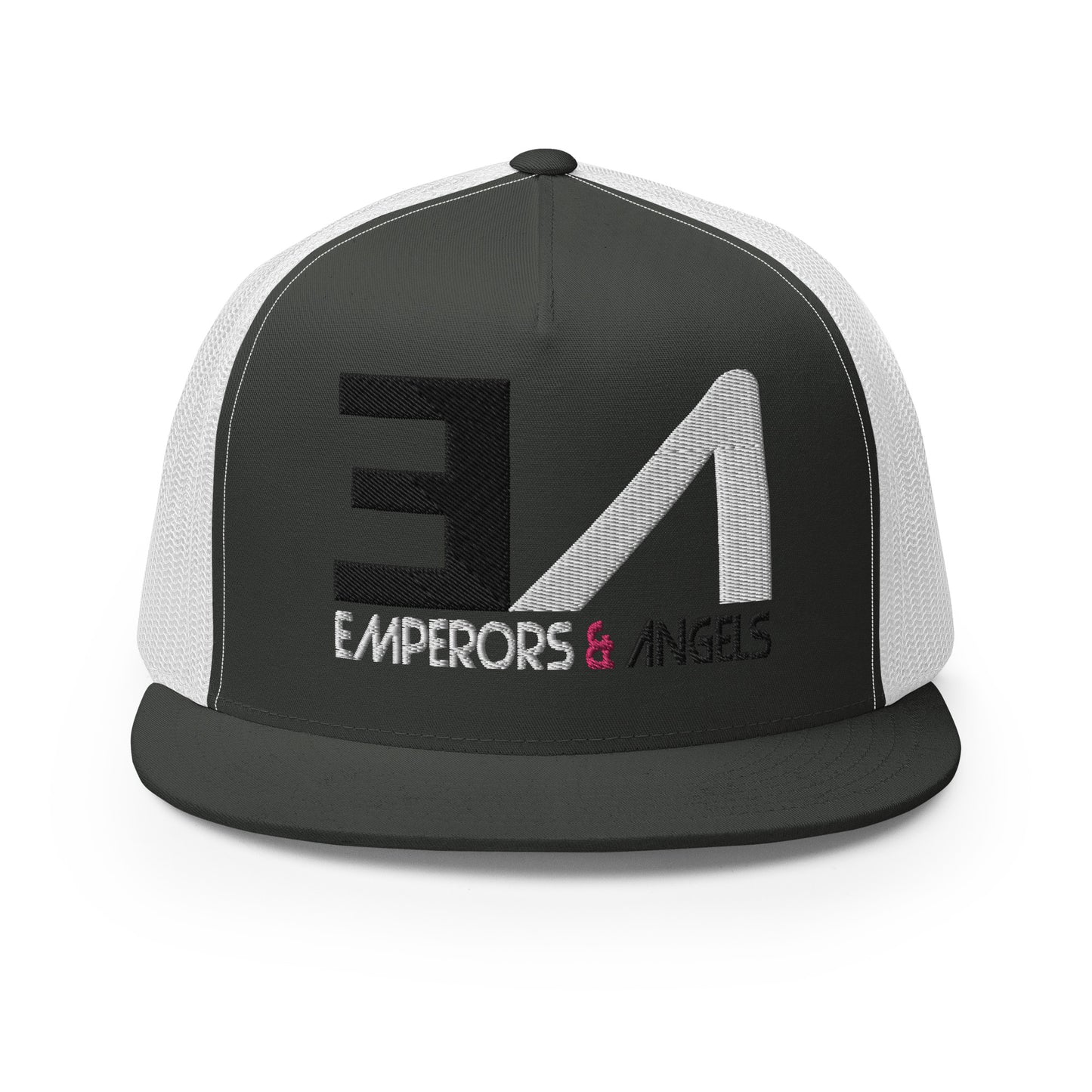 Emperors & Angels - Flat Brim Trucker Hat - #2