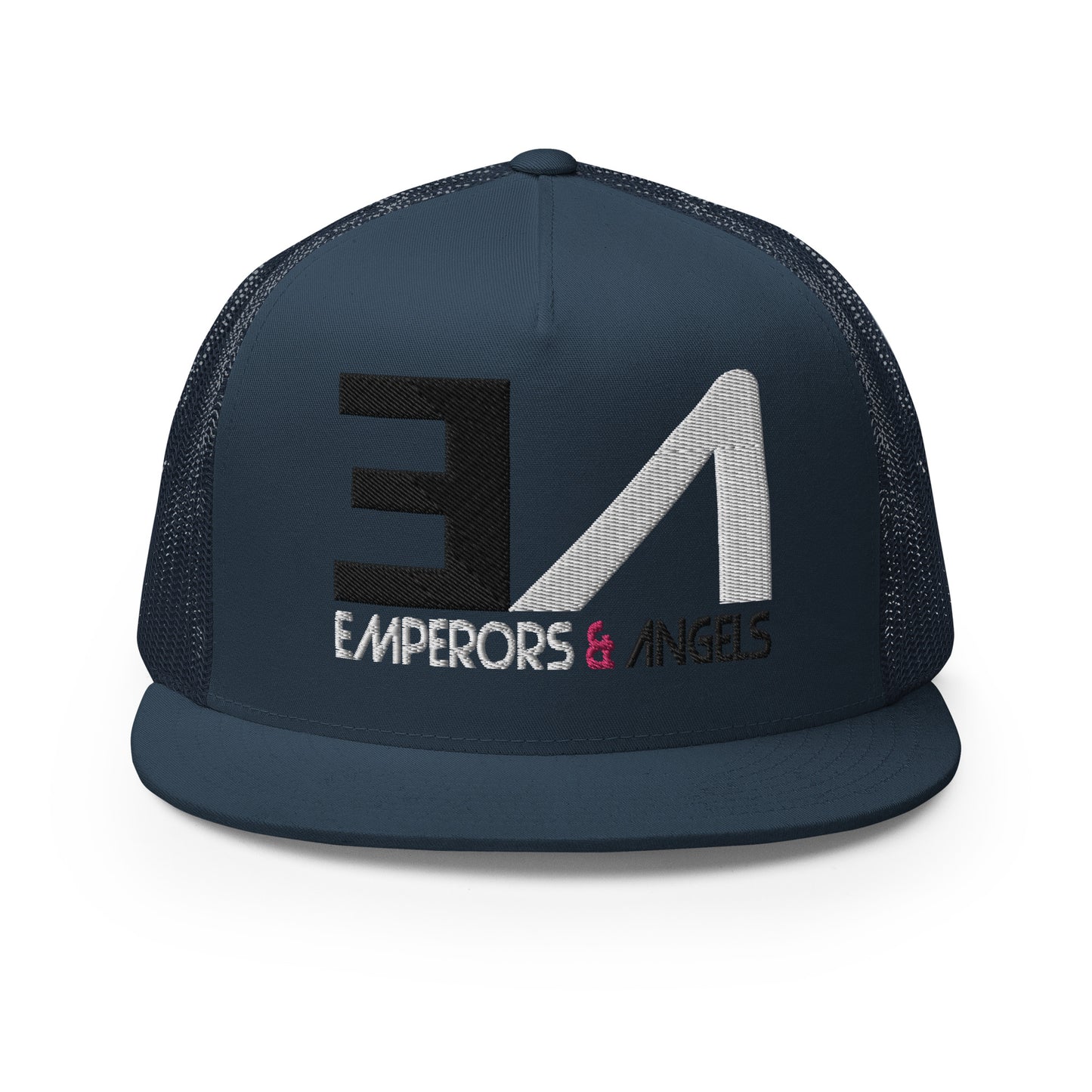 Emperors & Angels - Flat Brim Trucker Hat - #2